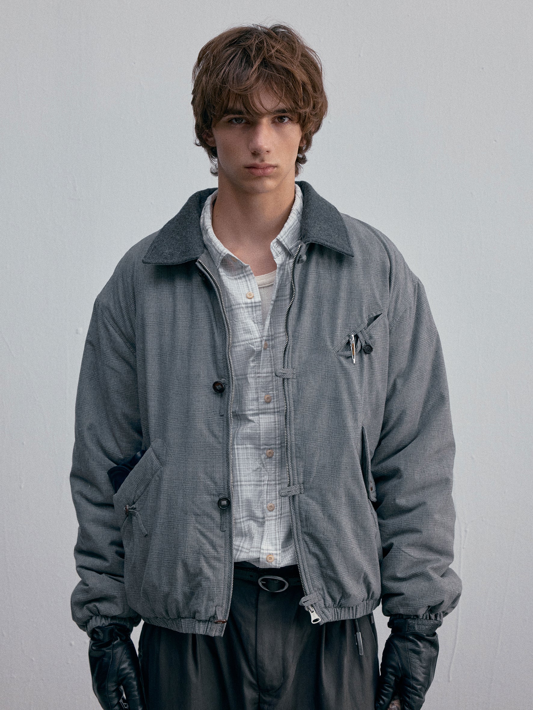 012 - Aspen Wool Collar Padded Jacket
