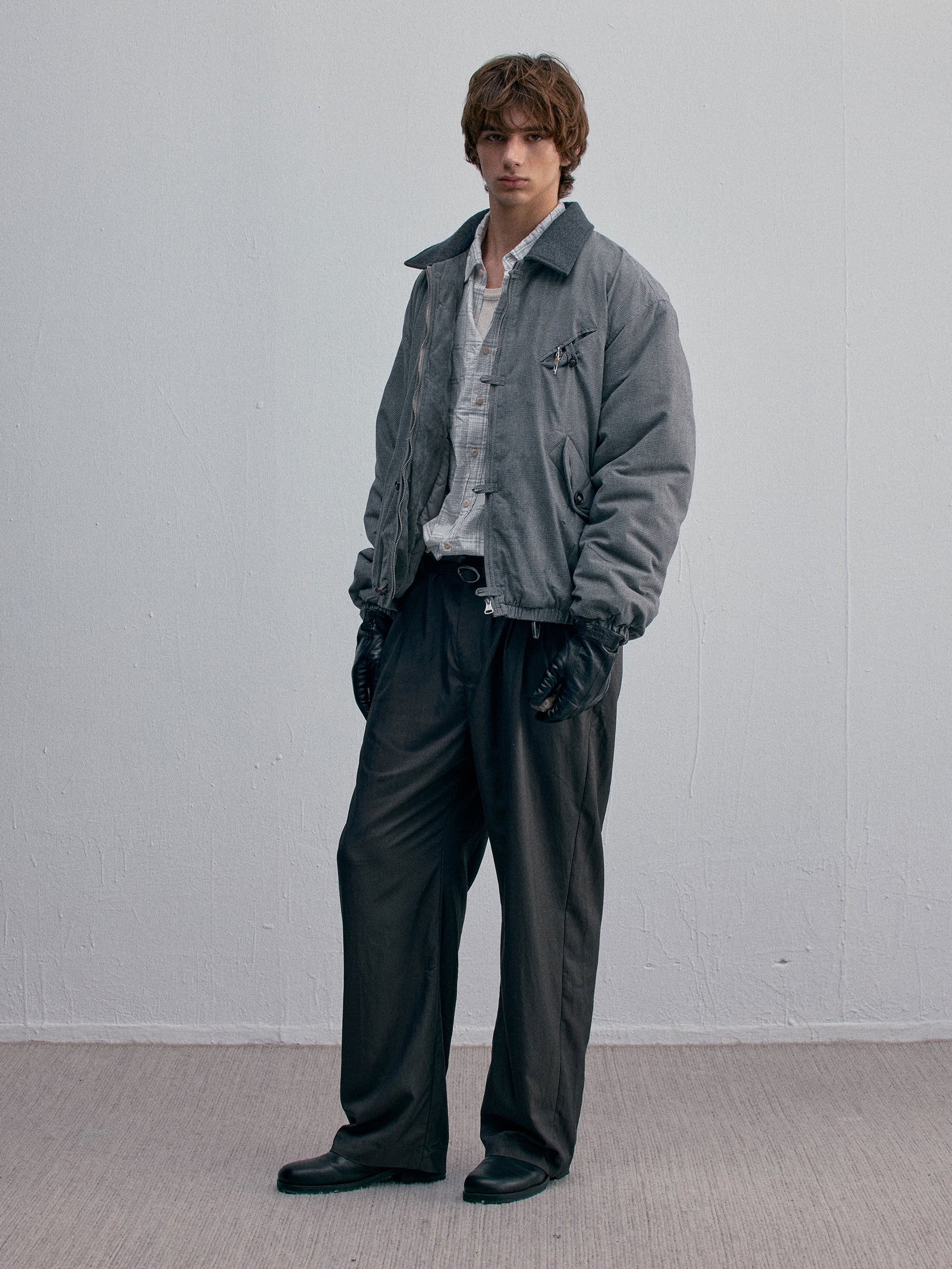 012 - Aspen Wool Collar Padded Jacket