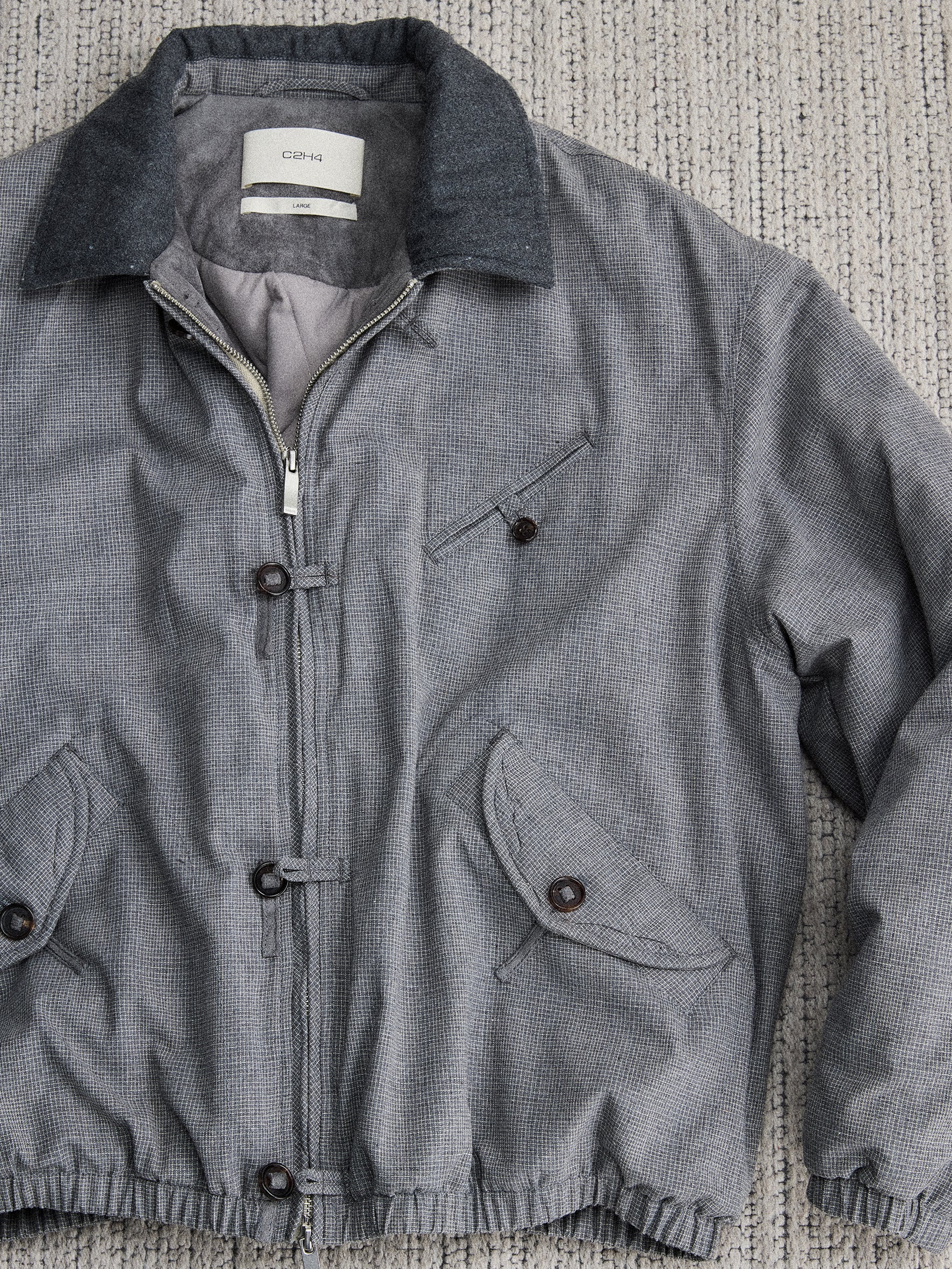 012 - Aspen Wool Collar Padded Jacket