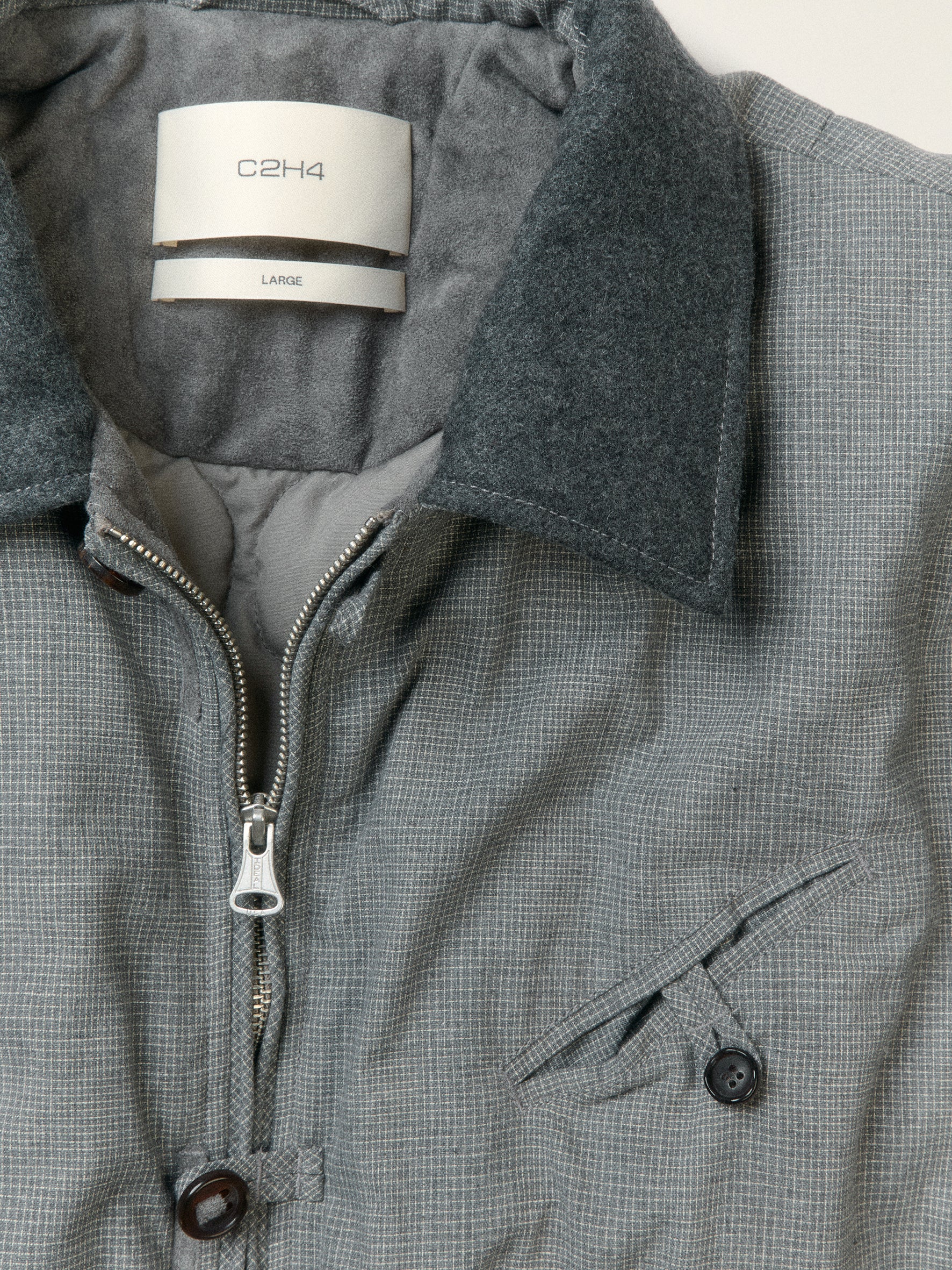 012 - Aspen Wool Collar Padded Jacket