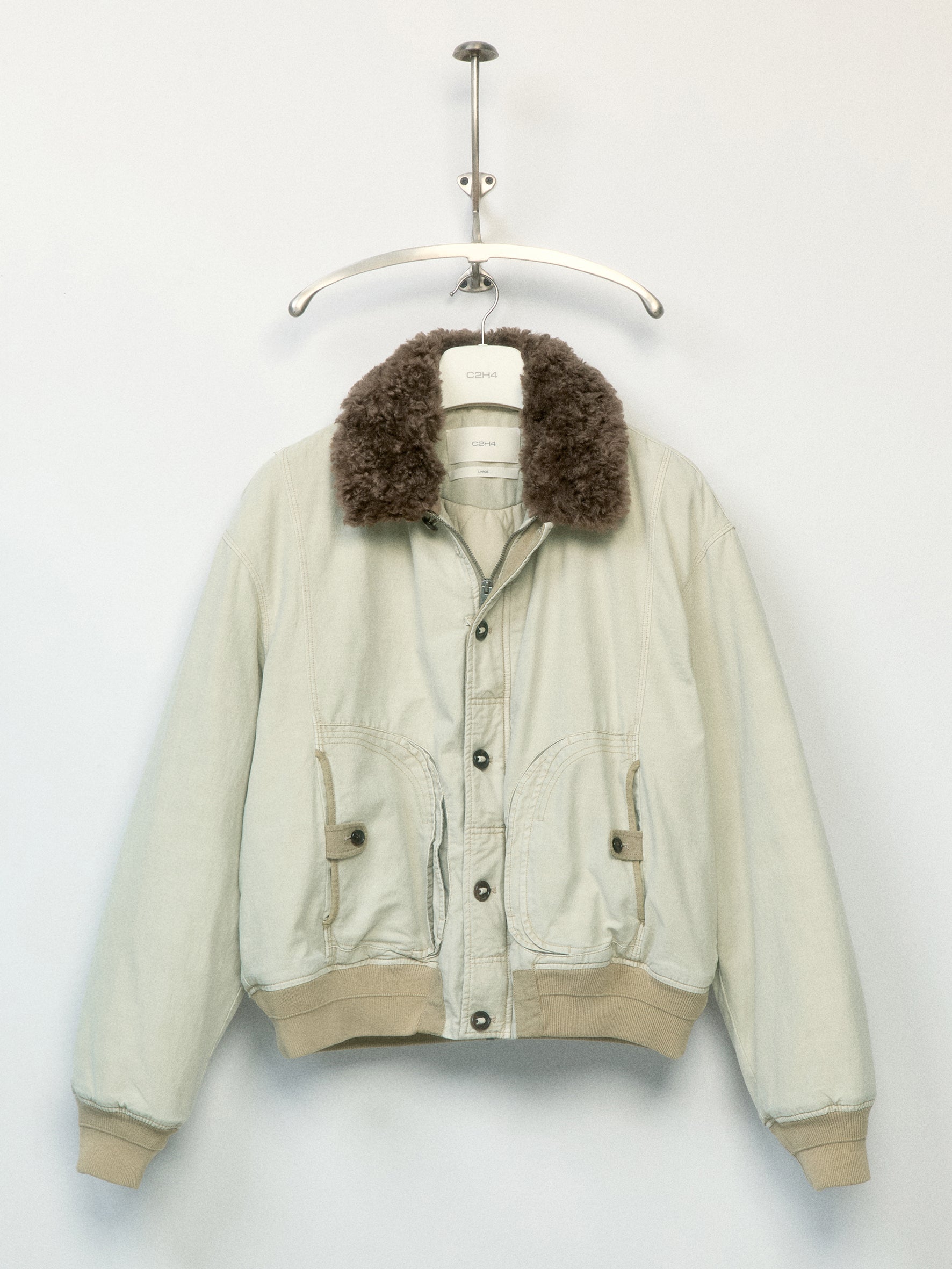 012 - Twin Peaks Worn Bomber Jacket