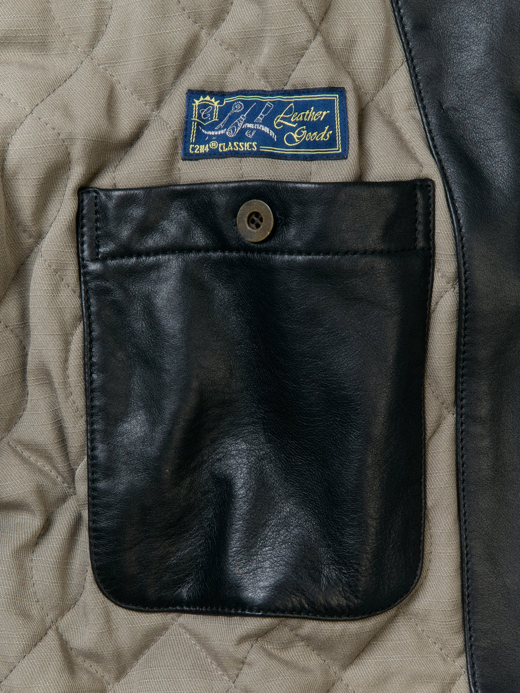 012 - Training Day Alonzo Mid-Length Leather Coat