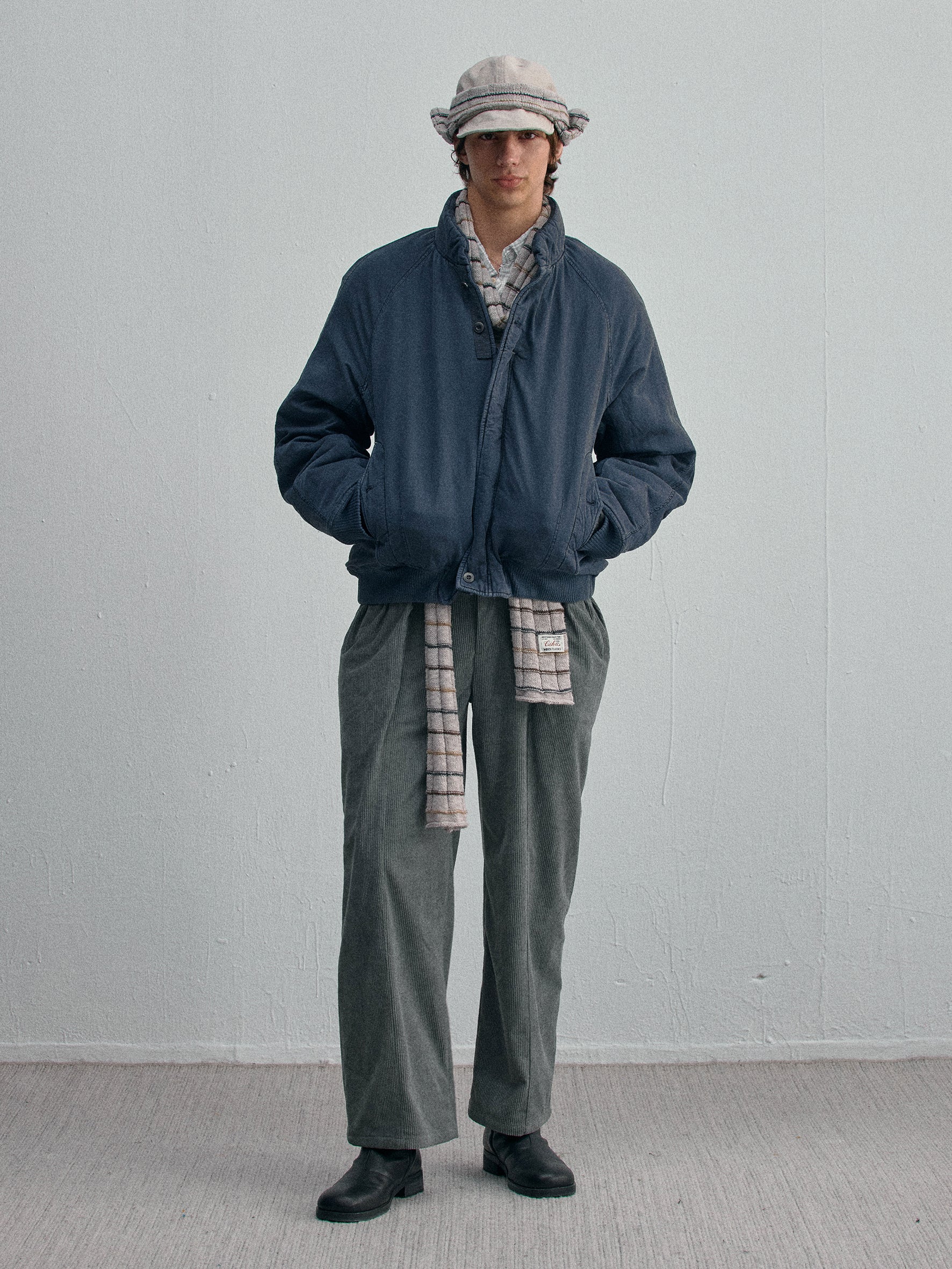 012 - Los Feliz Market Soft Washed Padded Jacket