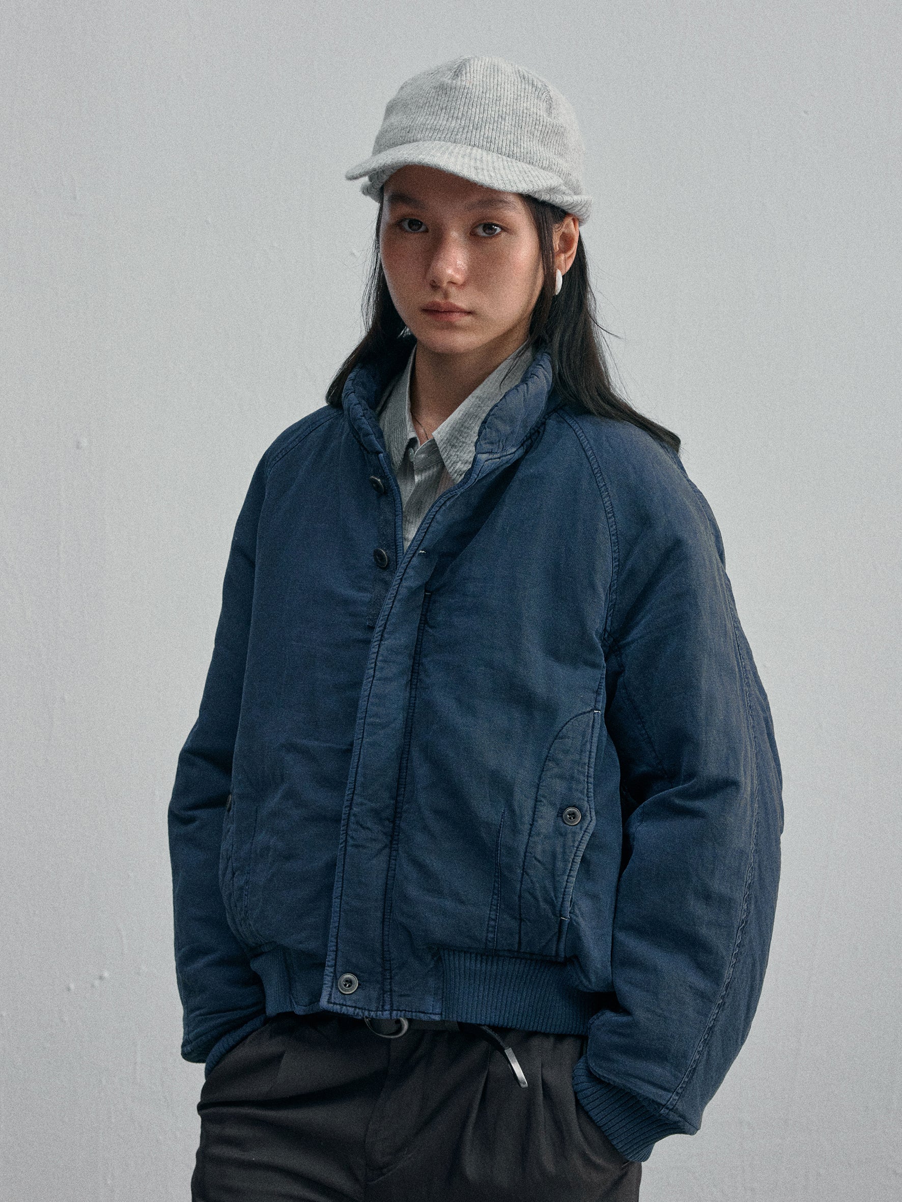012 - Los Feliz Market Soft Washed Padded Jacket