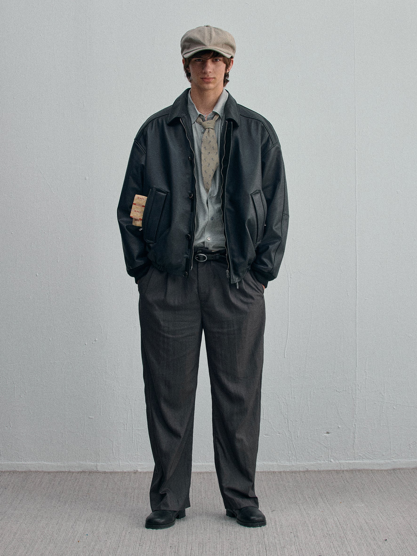012 - Franklin Street Night Leather Puffer