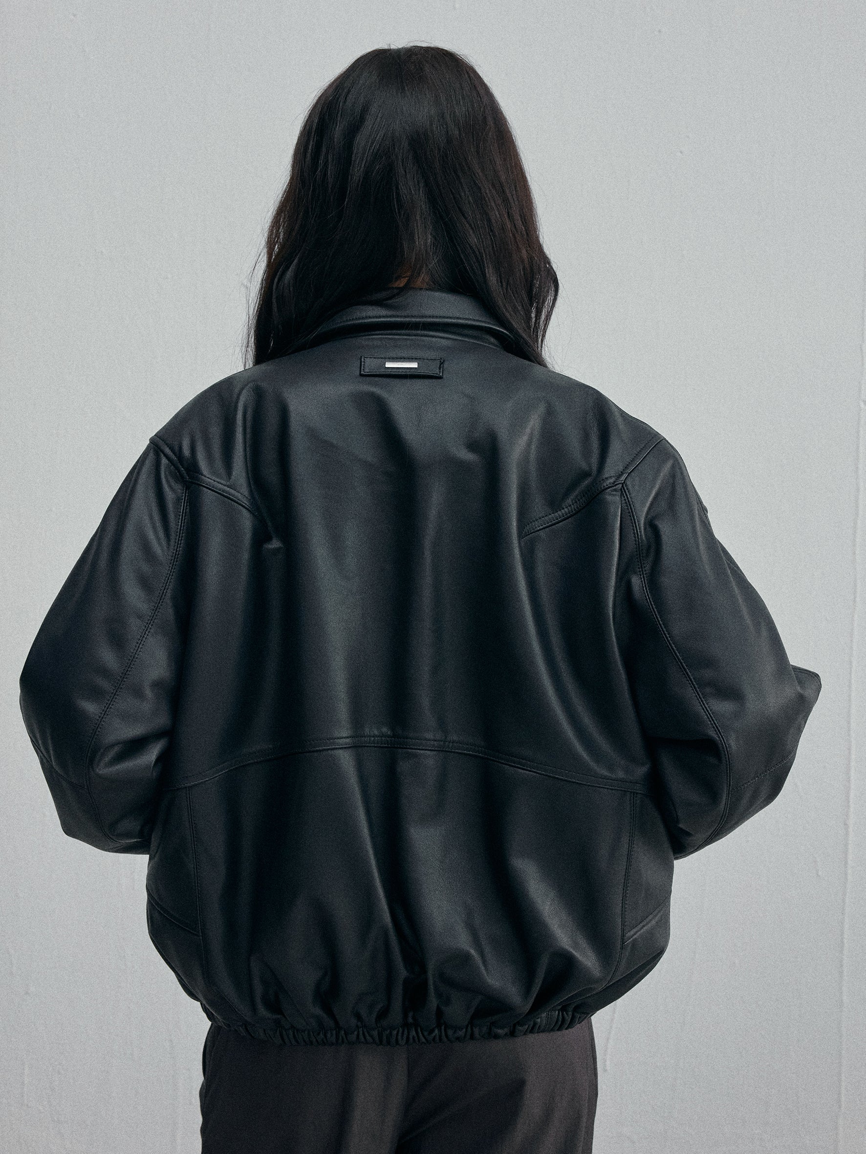 012 - Franklin Street Night Leather Puffer