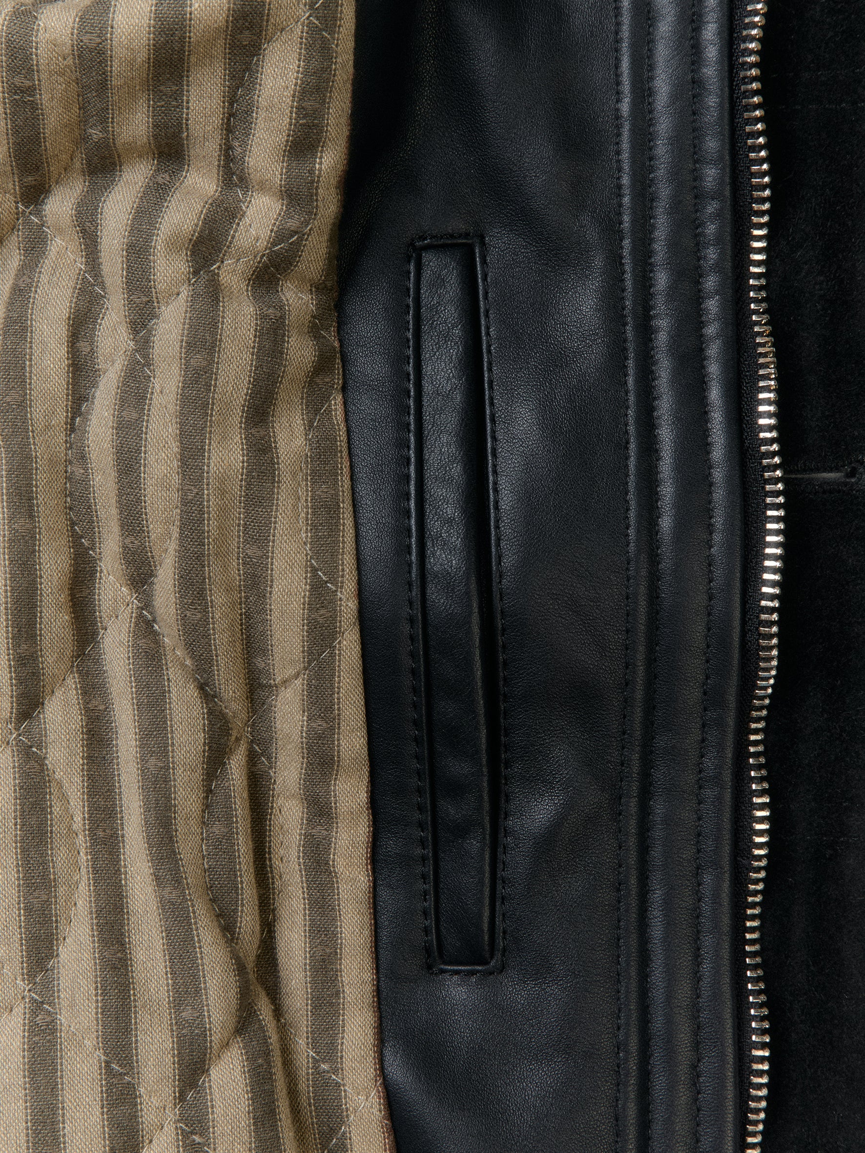 012 - Franklin Street Night Leather Puffer