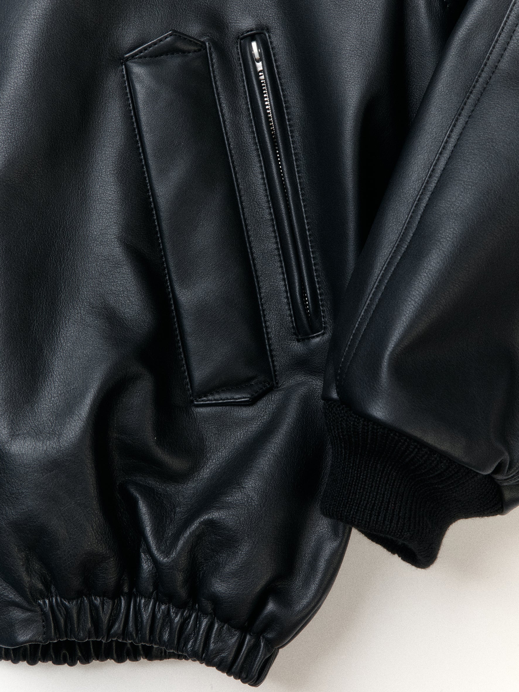 012 - Franklin Street Night Leather Puffer