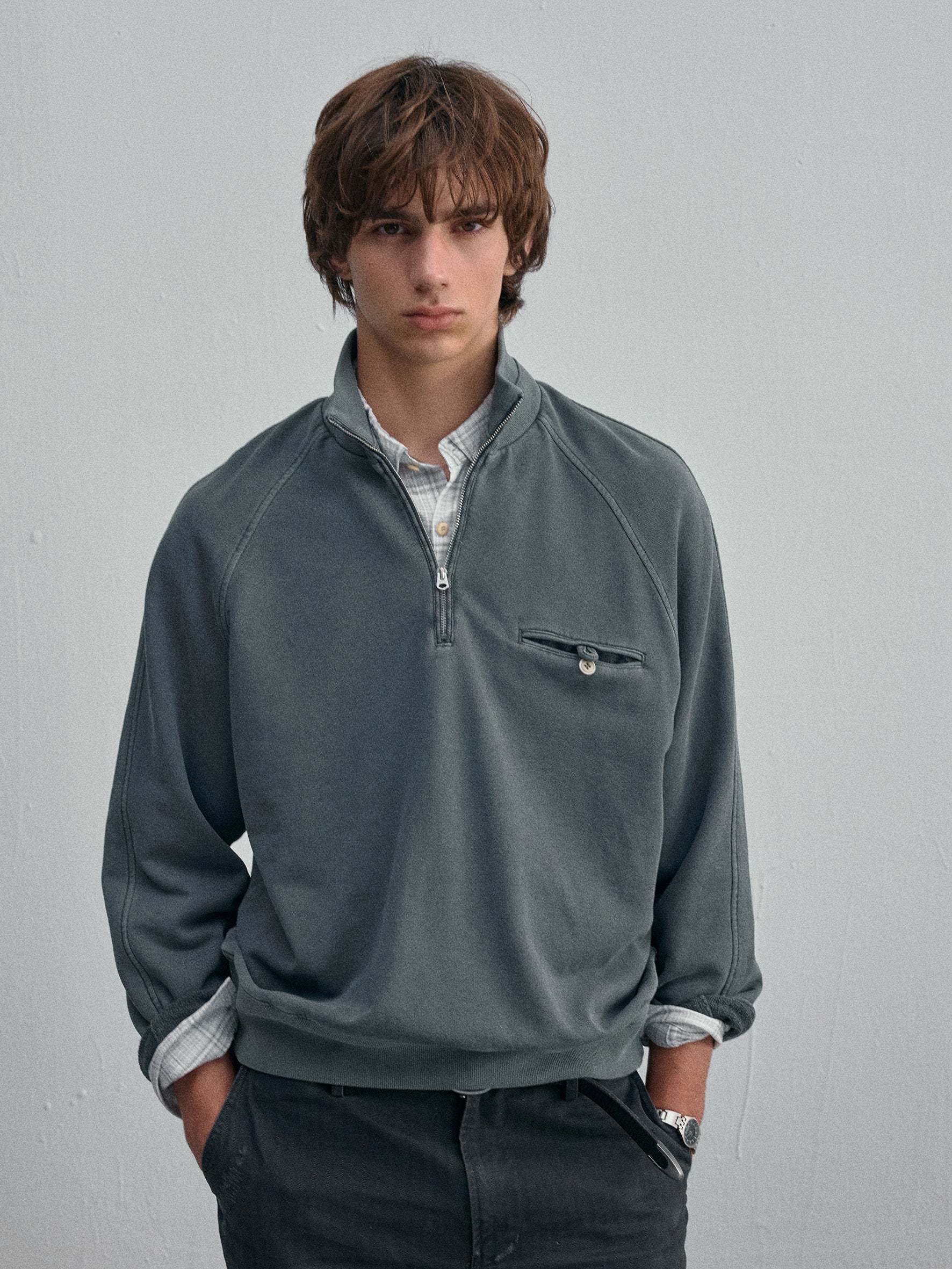 012 - Uptown Memory Half-Zip Pullover