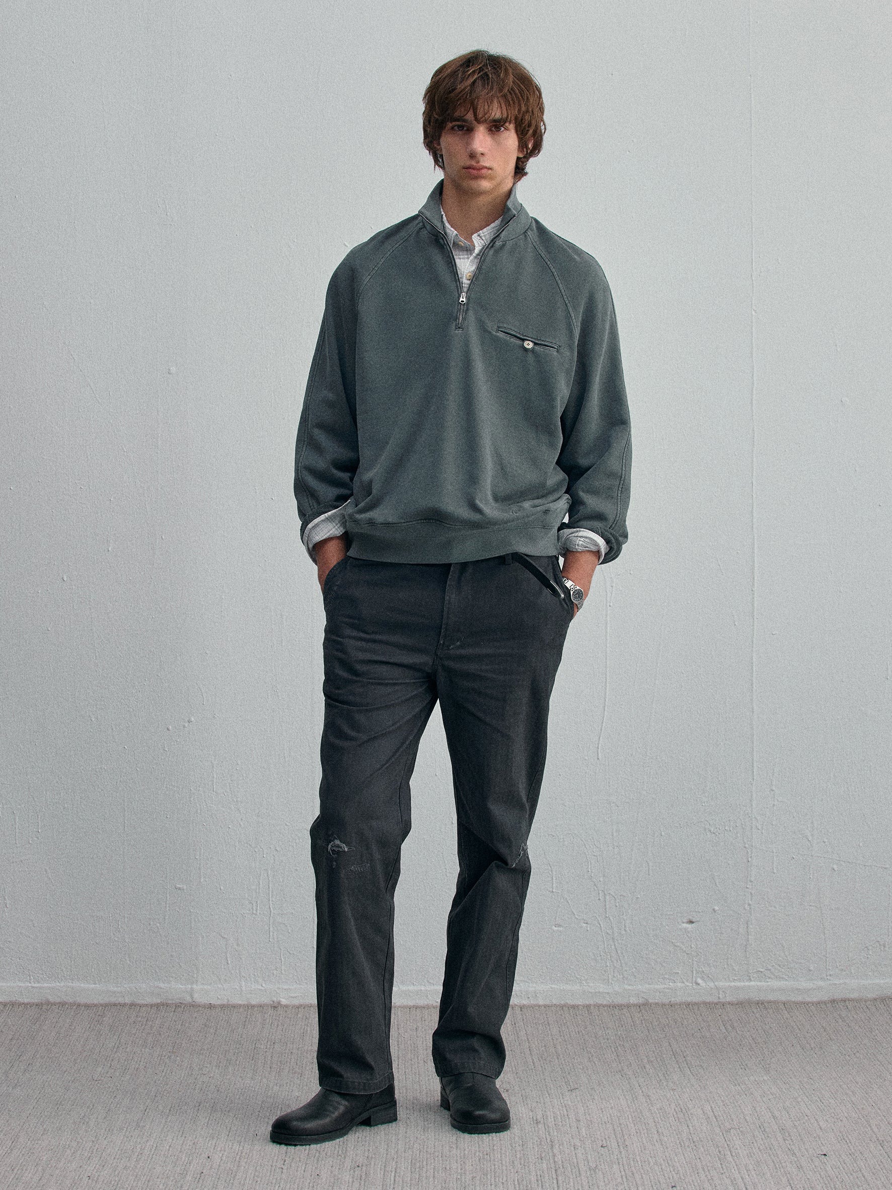 012 - Uptown Memory Half-Zip Pullover