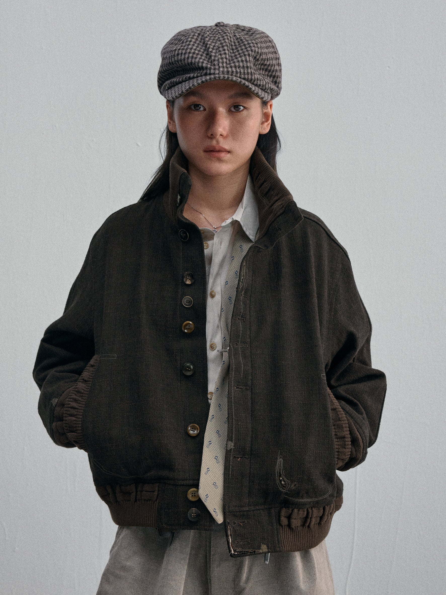 012 - Guy’s Tune Cropped Wool Jacket