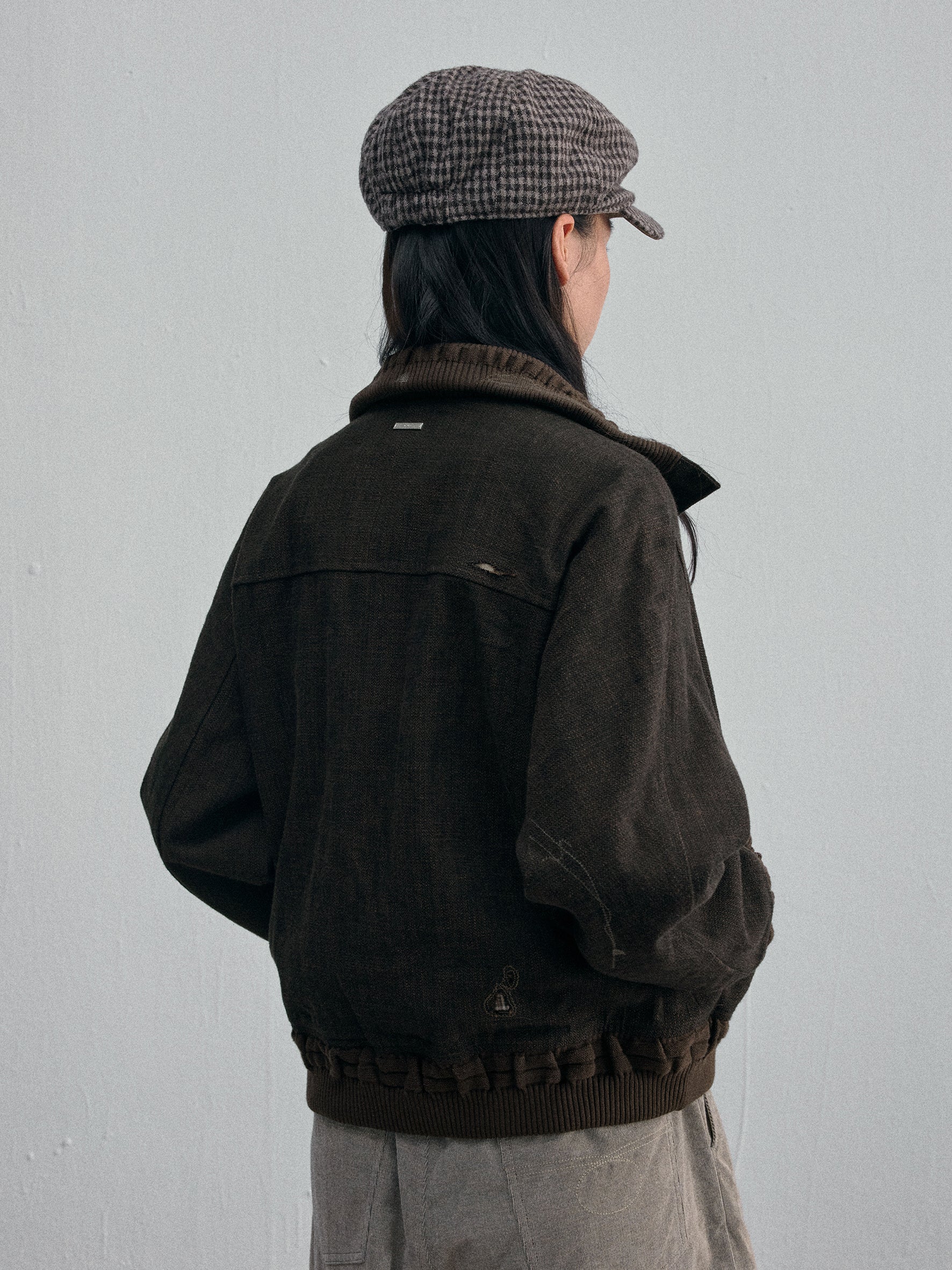 012 - Guy’s Tune Cropped Wool Jacket