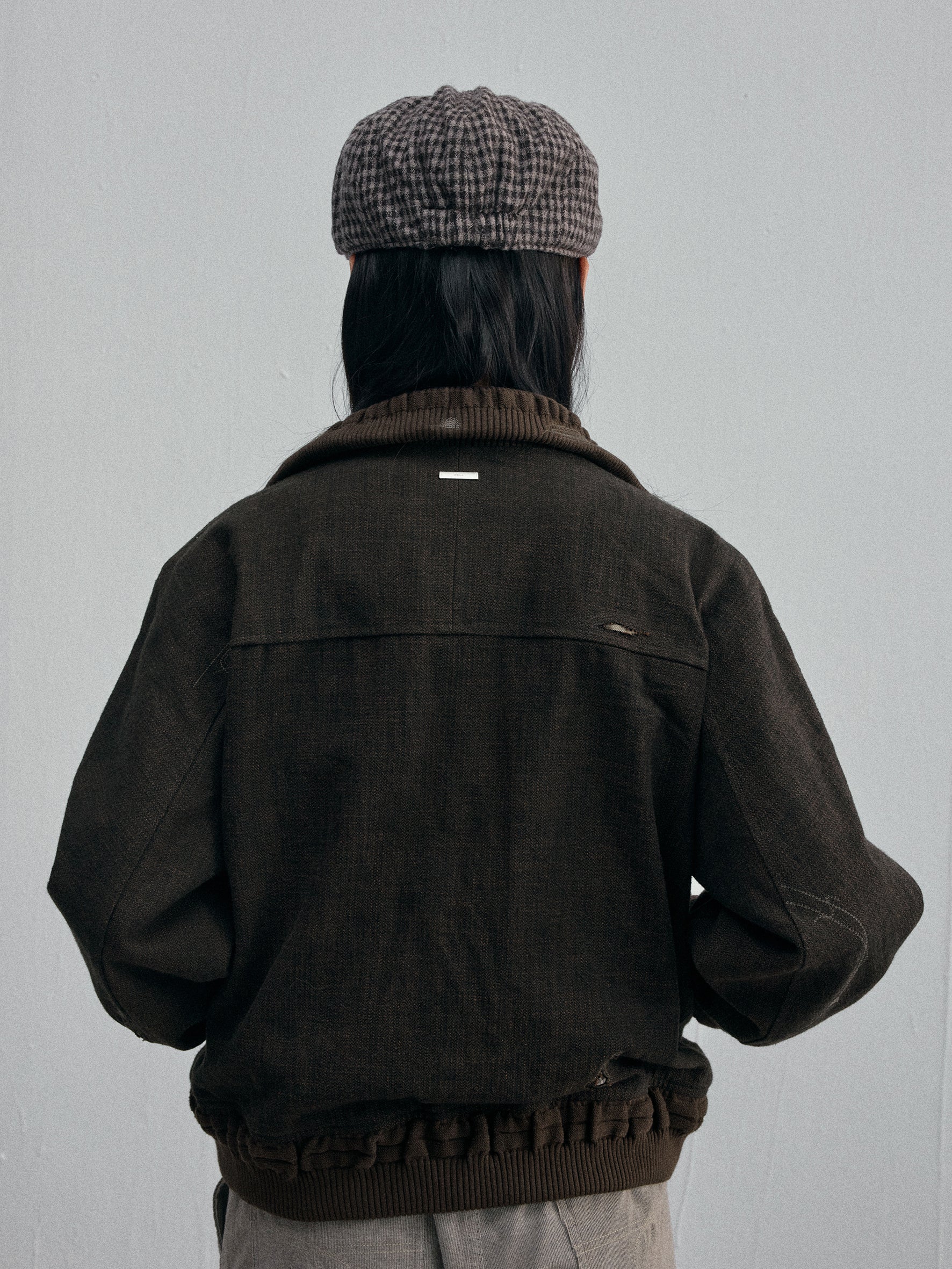 012 - Guy’s Tune Cropped Wool Jacket