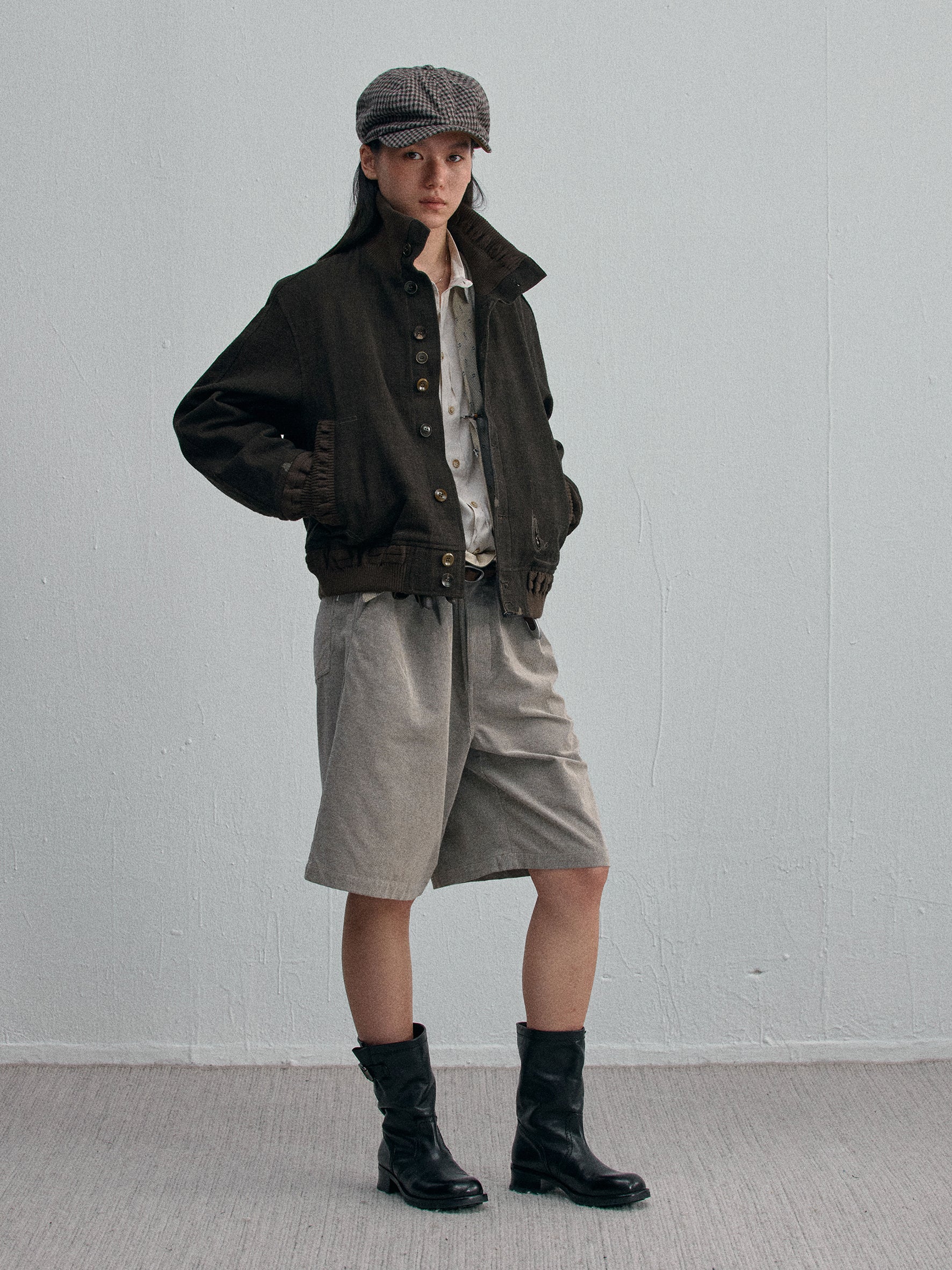 012 - Guy’s Tune Cropped Wool Jacket