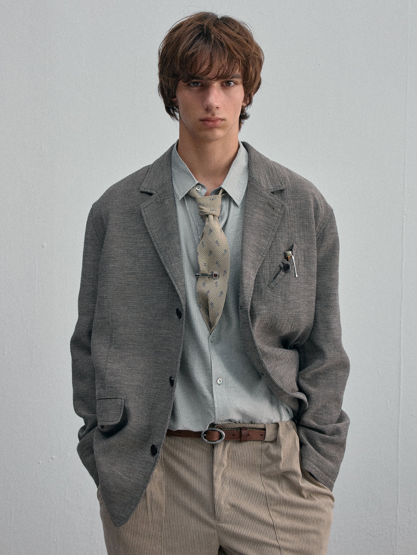 012 - Sicilian Sunrise Casual Soft Blazer