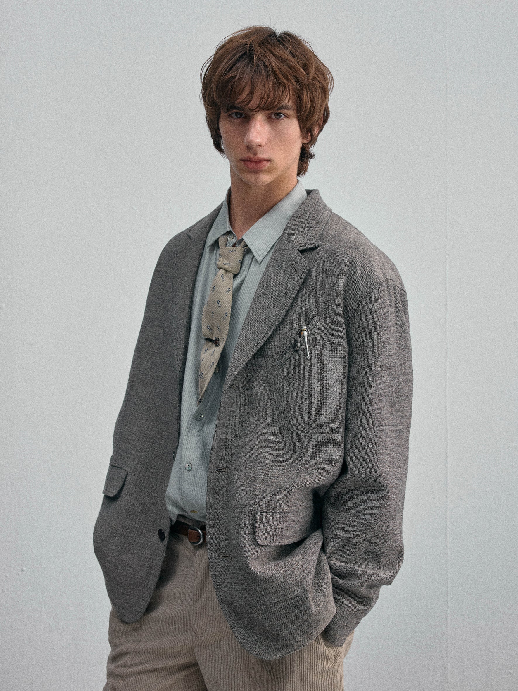 012 - Sicilian Sunrise Casual Soft Blazer