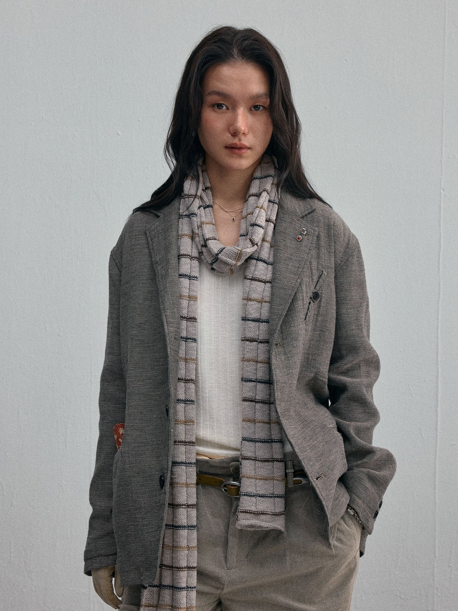 012 - Sicilian Sunrise Casual Soft Blazer