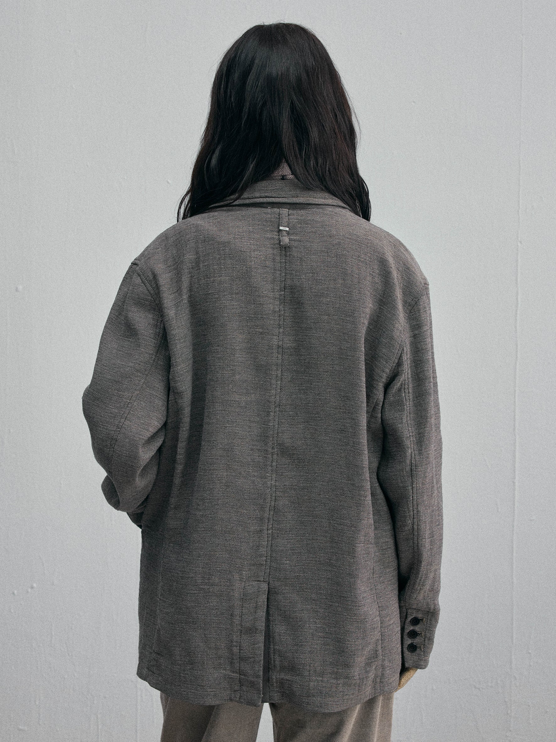 012 - Sicilian Sunrise Casual Soft Blazer