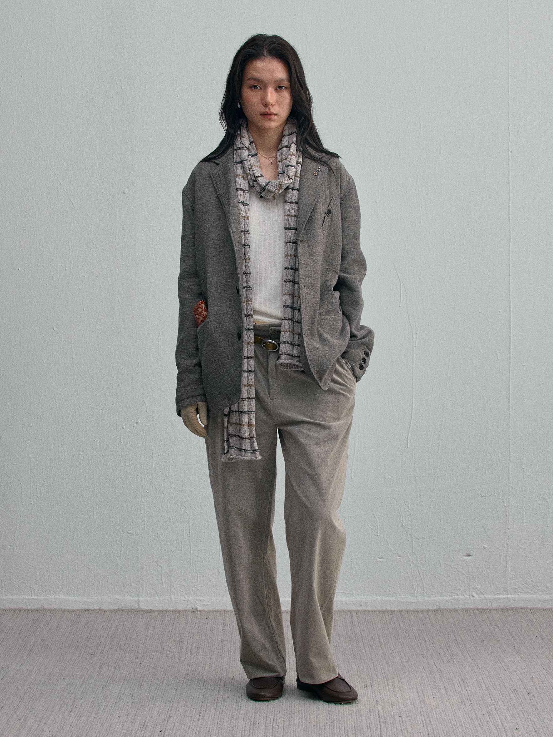 012 - Sicilian Sunrise Casual Soft Blazer