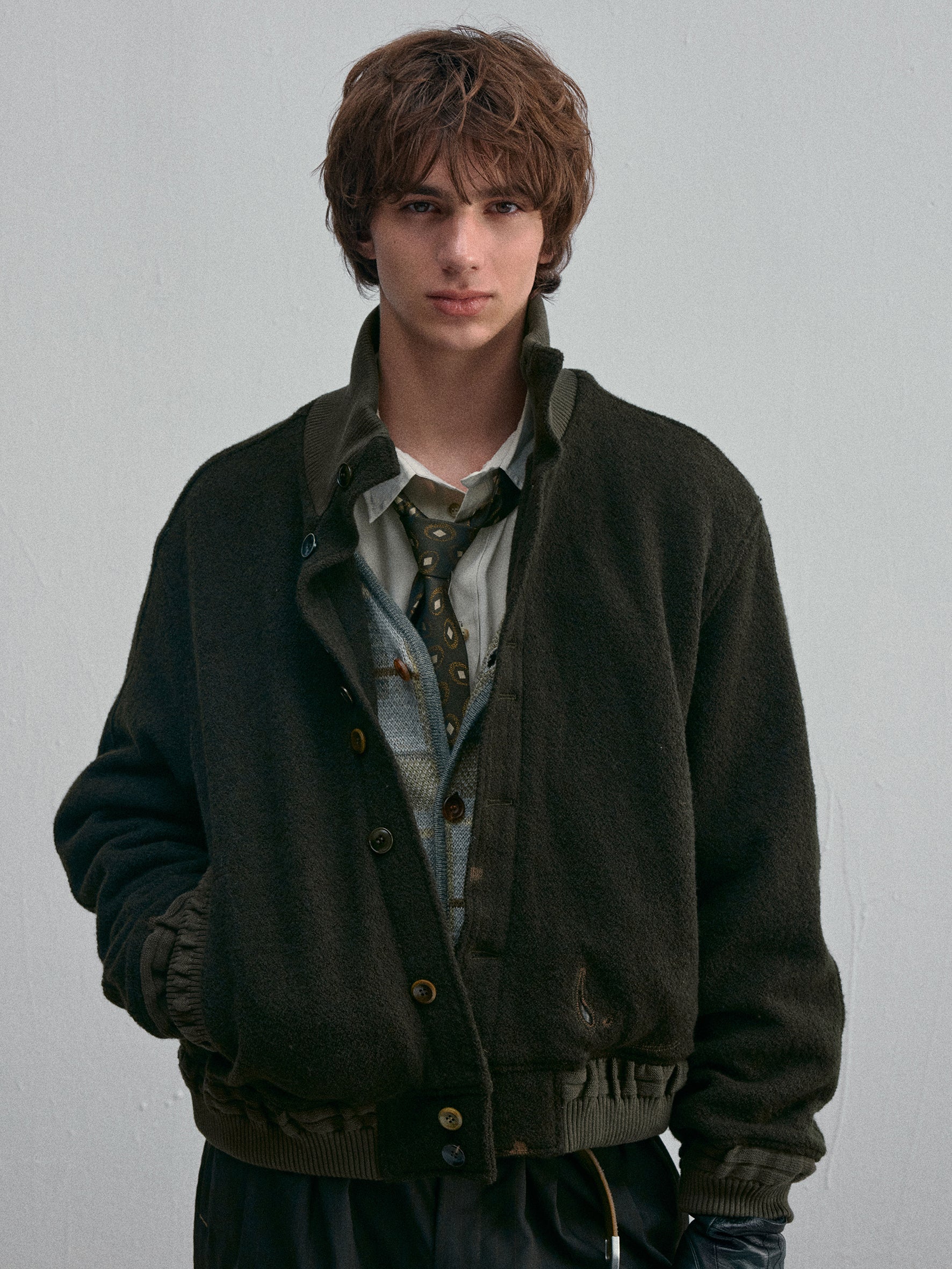 012 - Guy’s Tune Cropped Wool Jacket