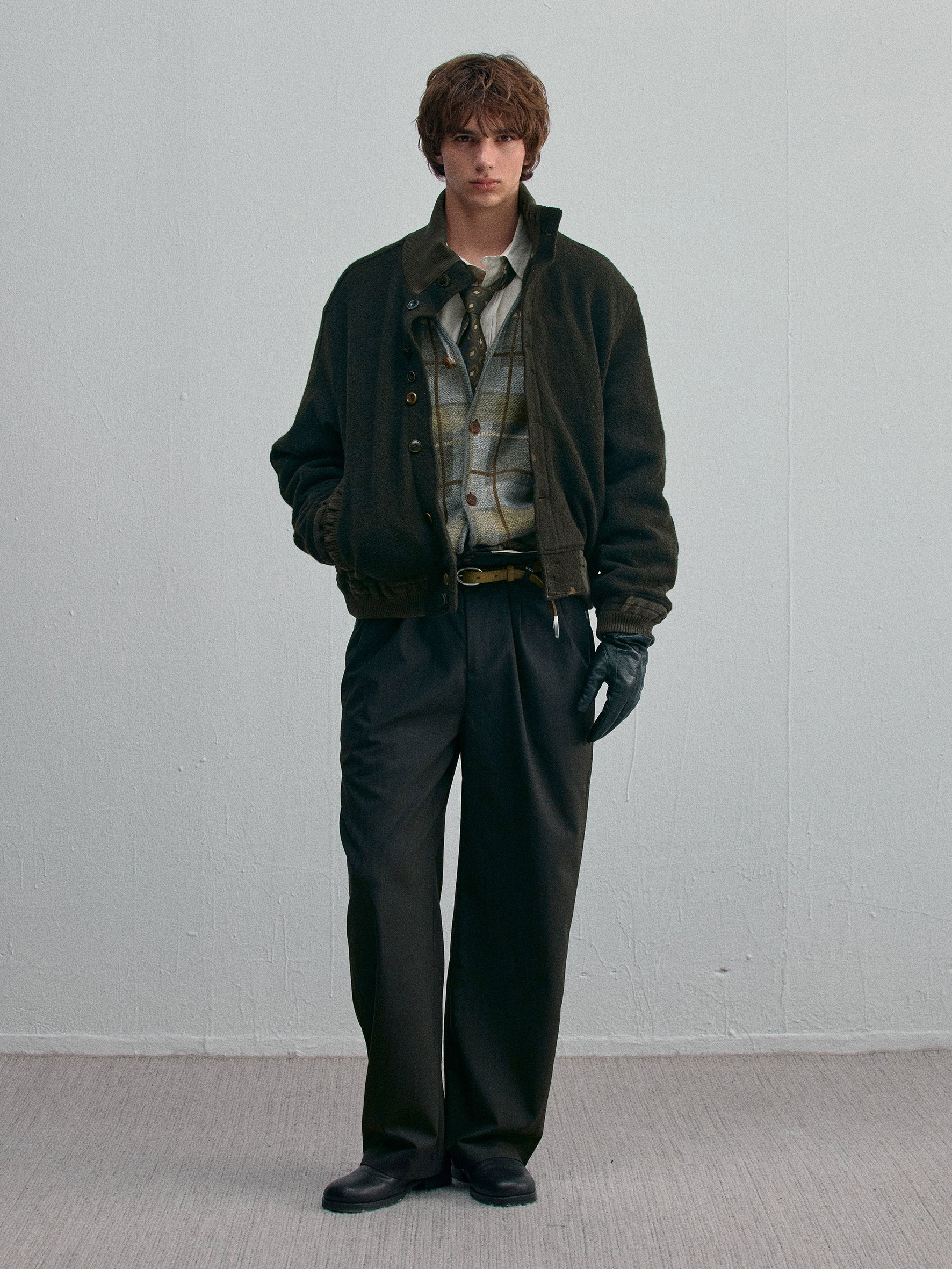 012 - Guy’s Tune Cropped Wool Jacket