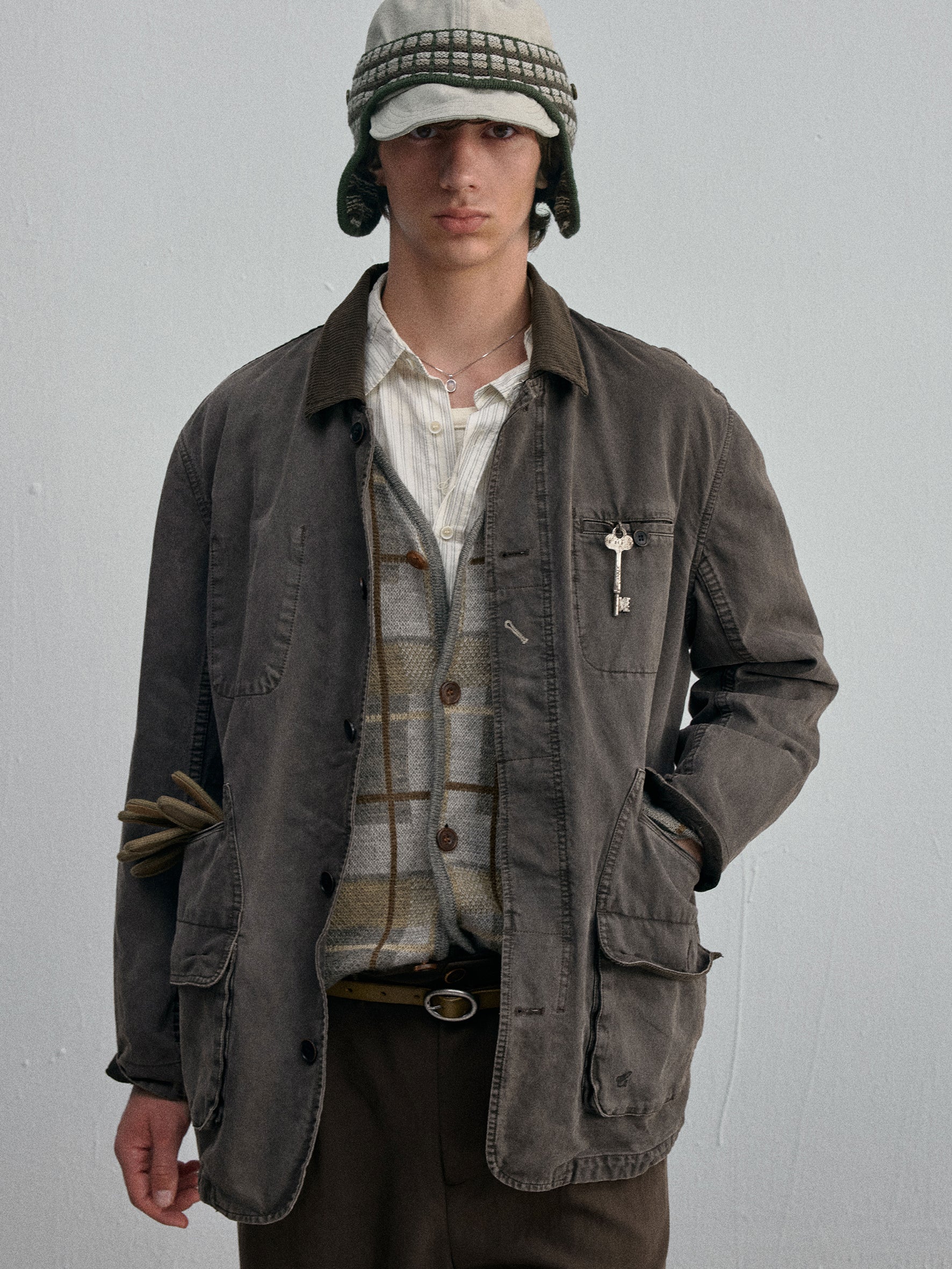 012 - The Mechanic Washed Engineer Jacket
