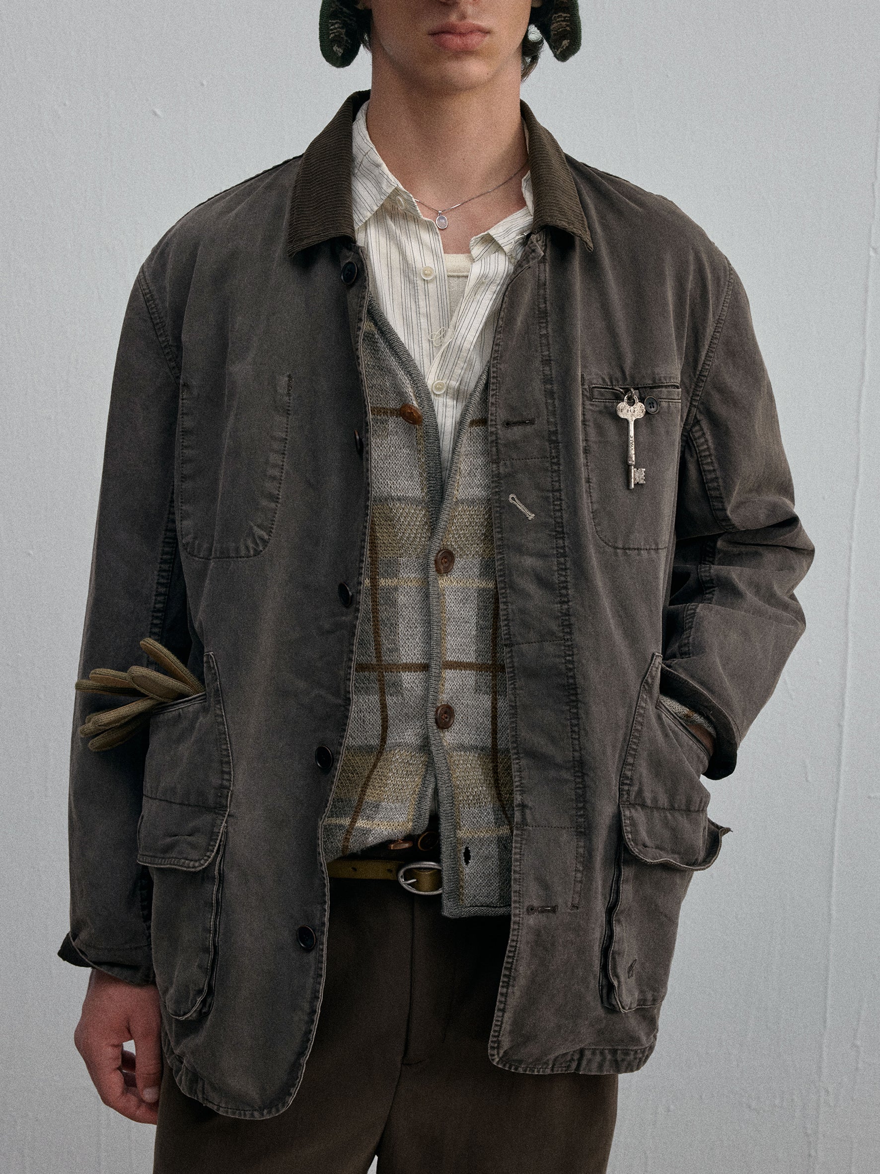 012 - The Mechanic Washed Engineer Jacket