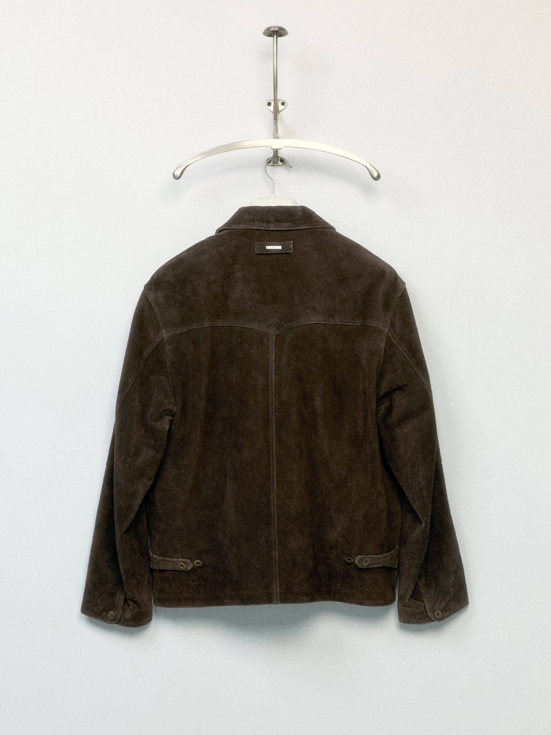 012 - Moccasin Memory Western Suede Jacket