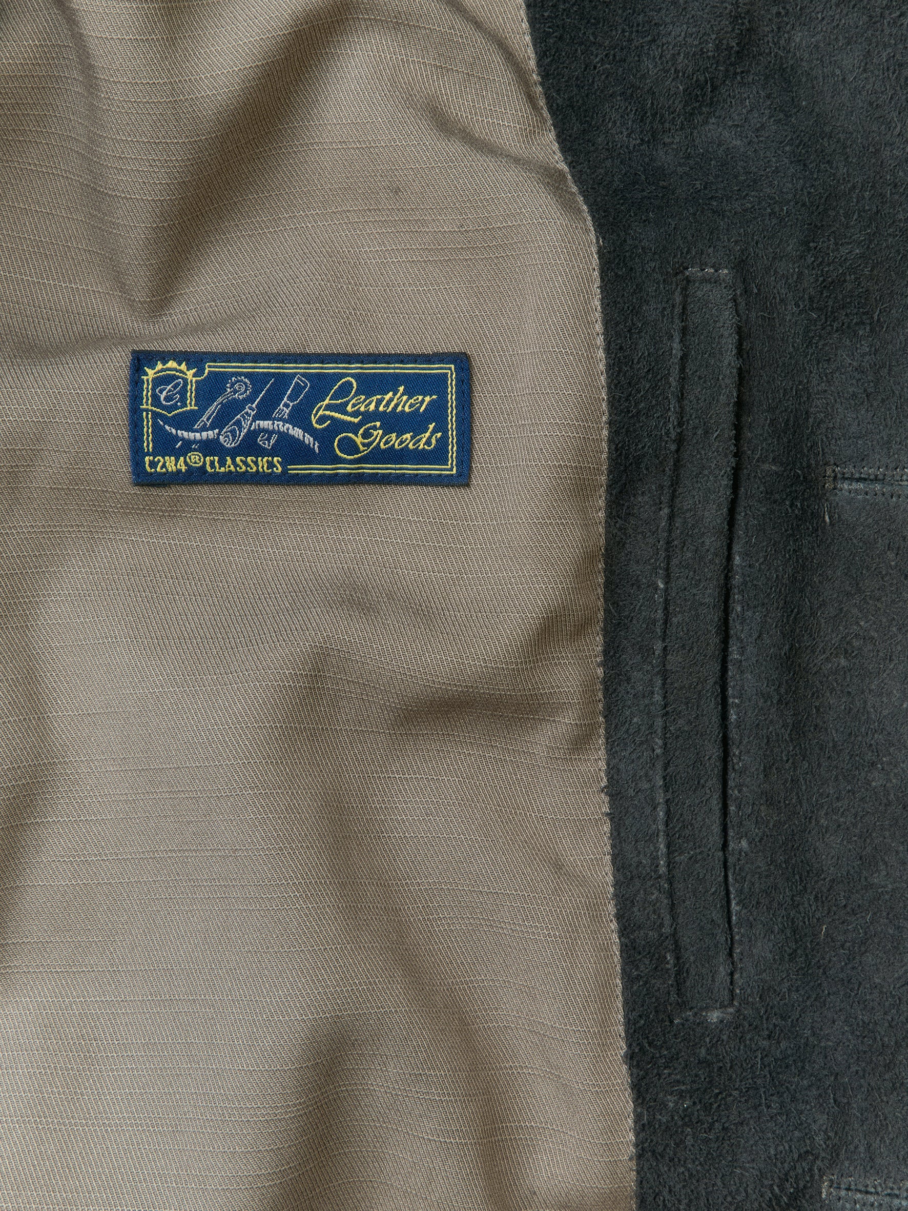 012 - Moccasin Memory Western Suede Jacket