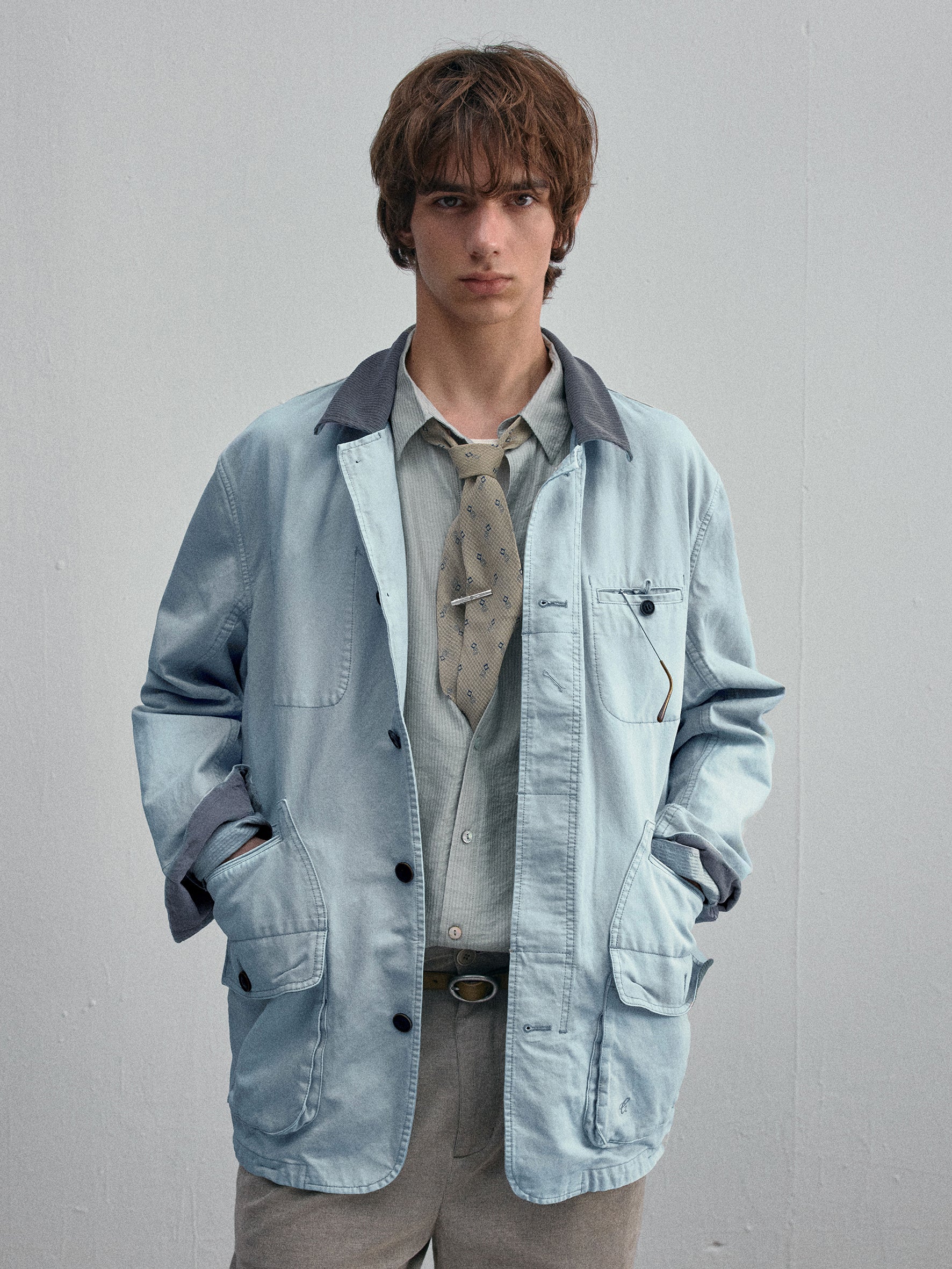 012 - The Mechanic Washed Engineer Jacket