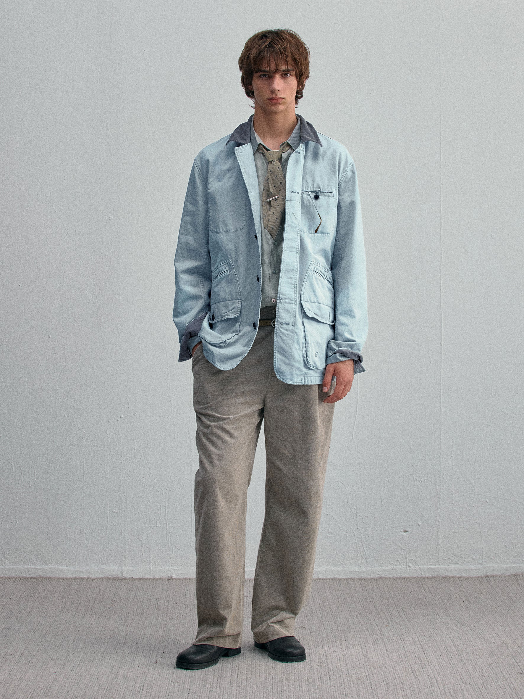 012 - The Mechanic Washed Engineer Jacket