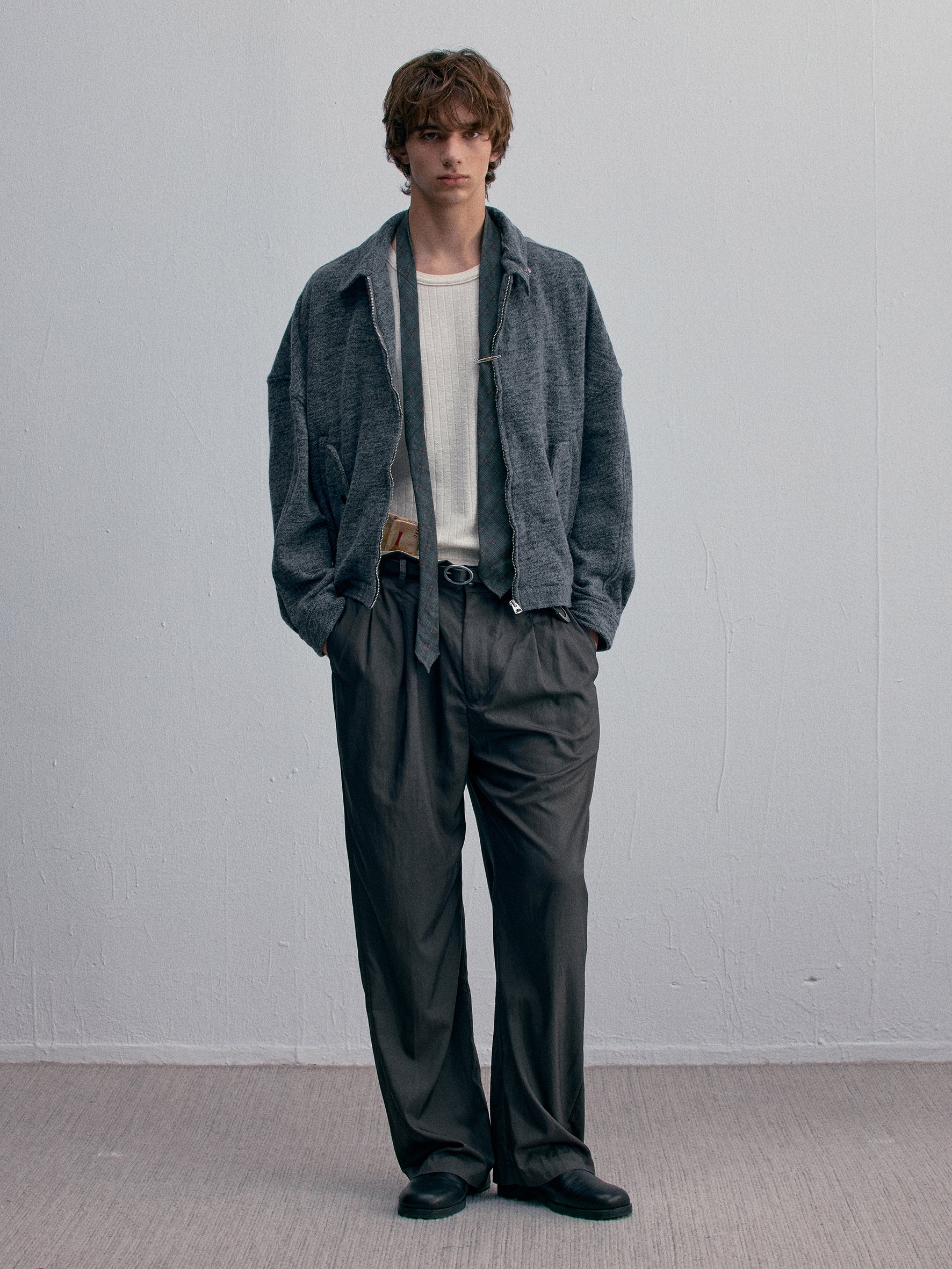 012 - Architect Short Wool Jacket