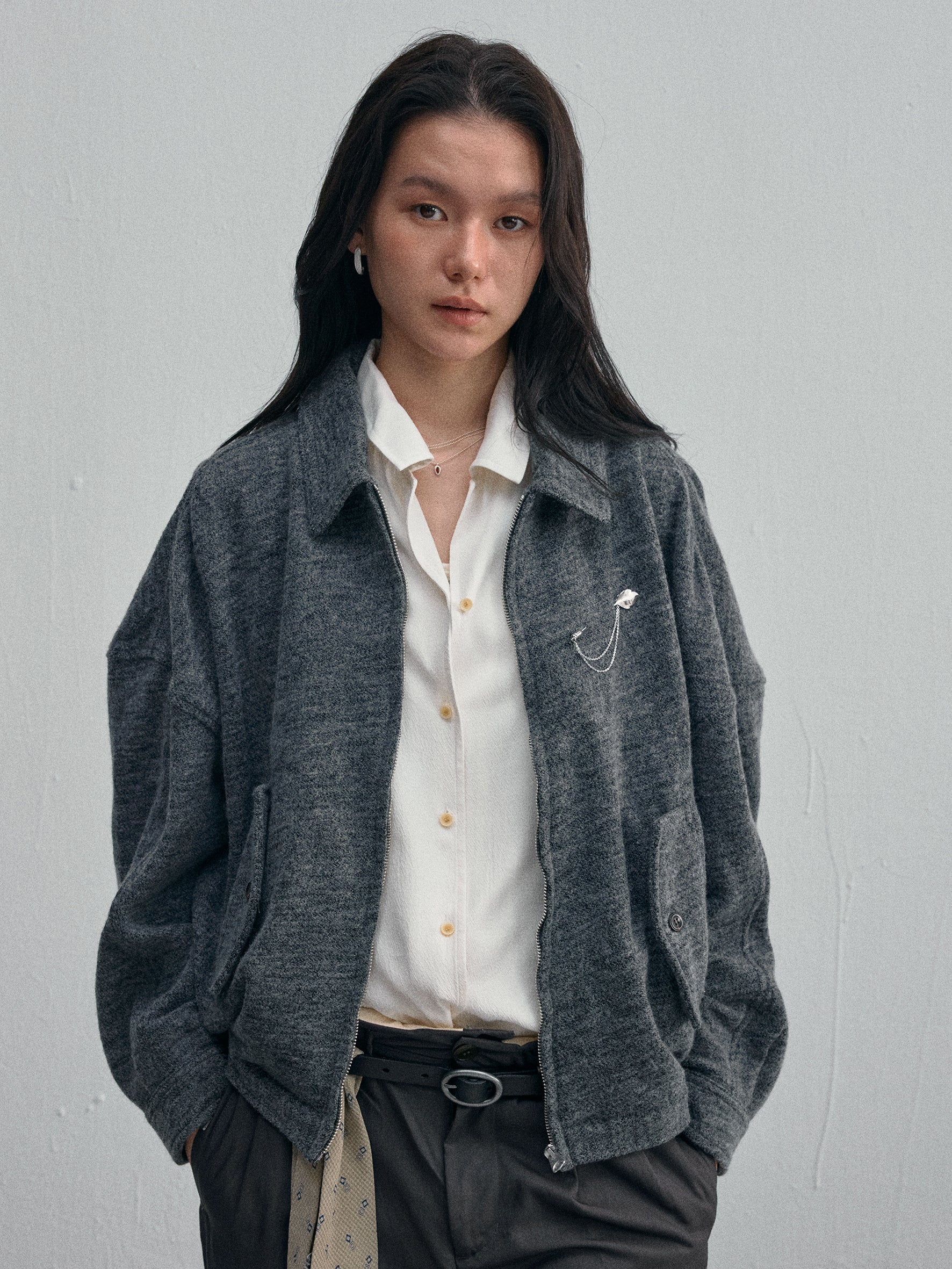 012 - Architect Short Wool Jacket