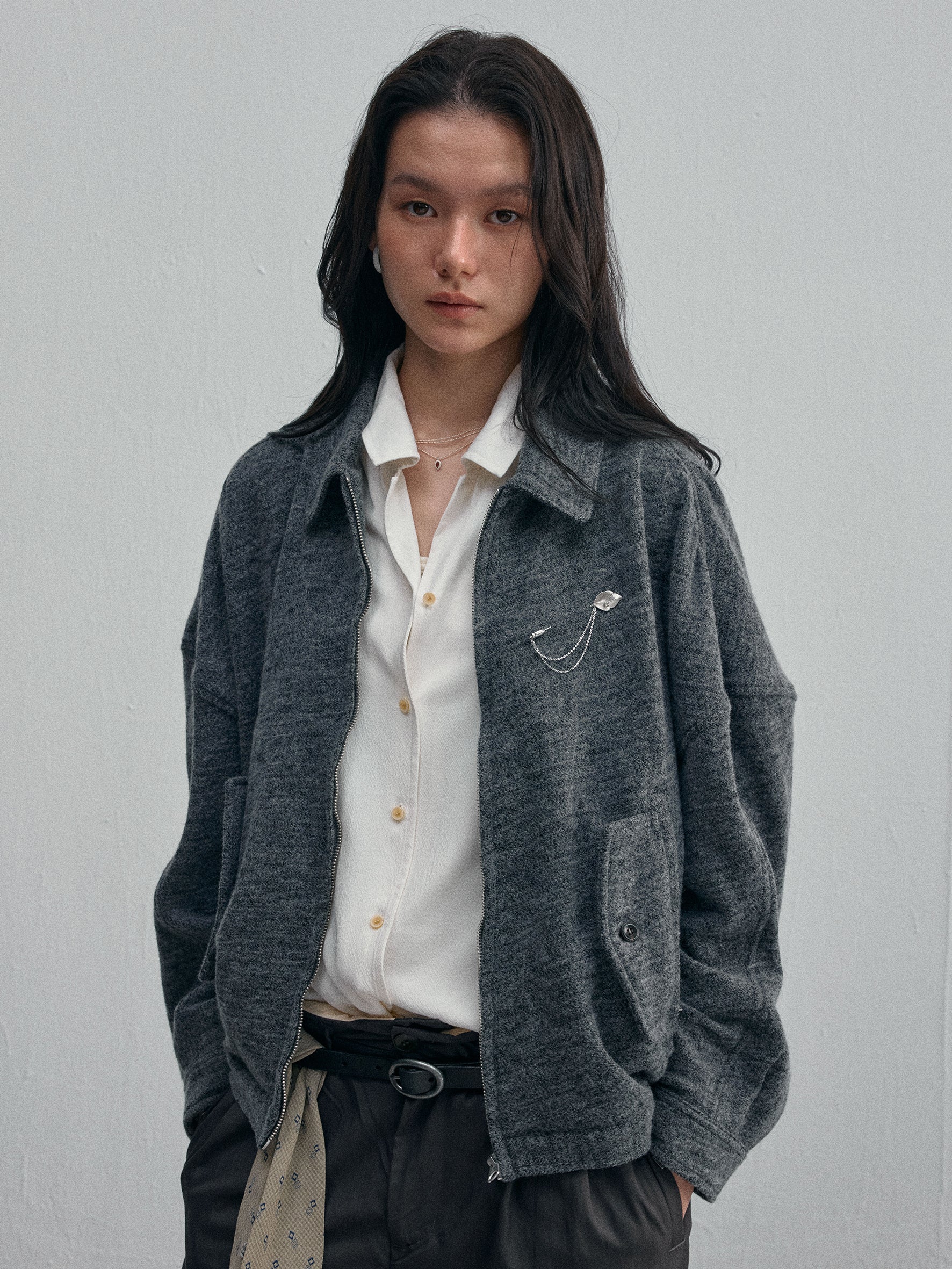 012 - Architect Short Wool Jacket