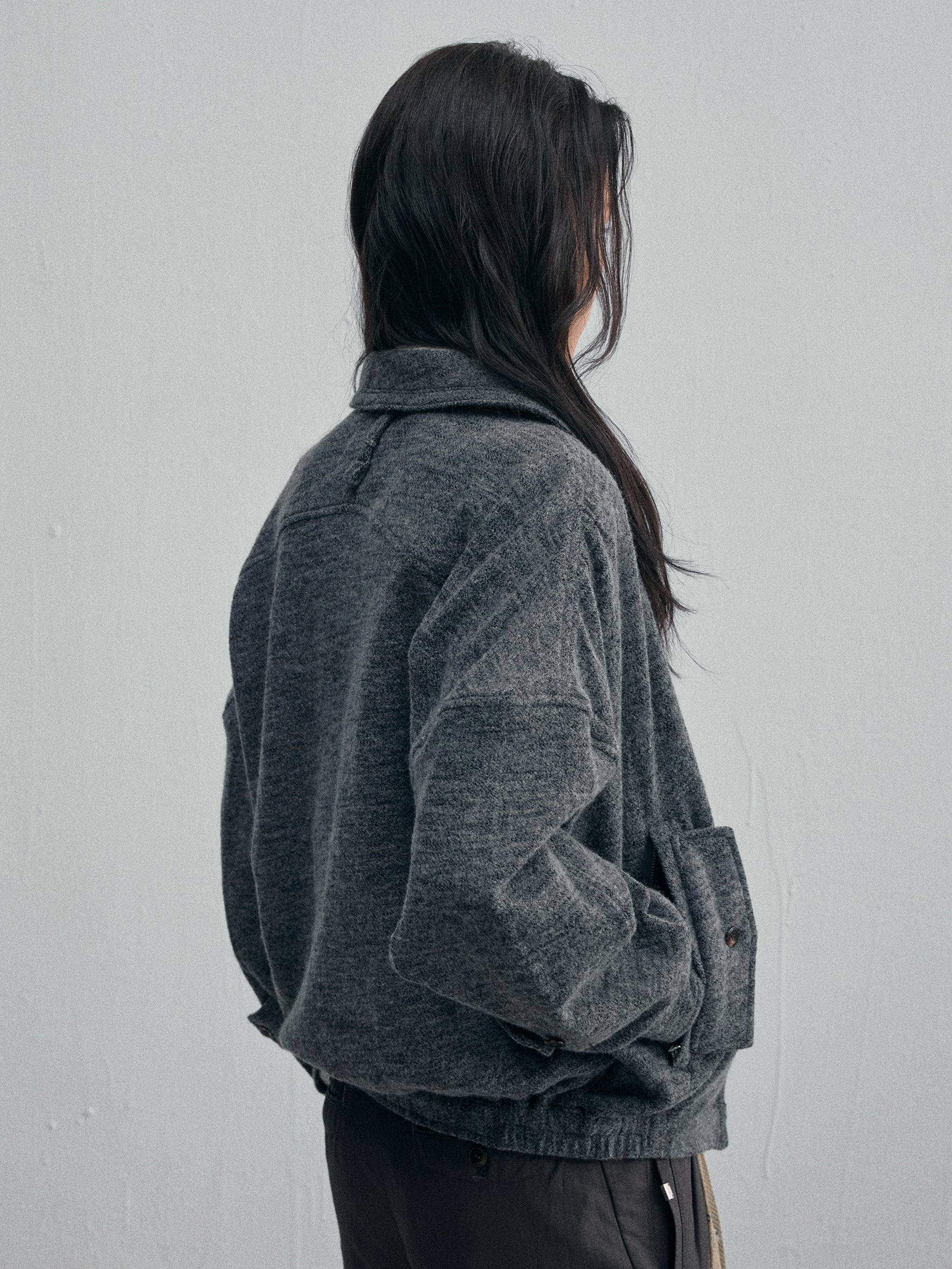 012 - Architect Short Wool Jacket