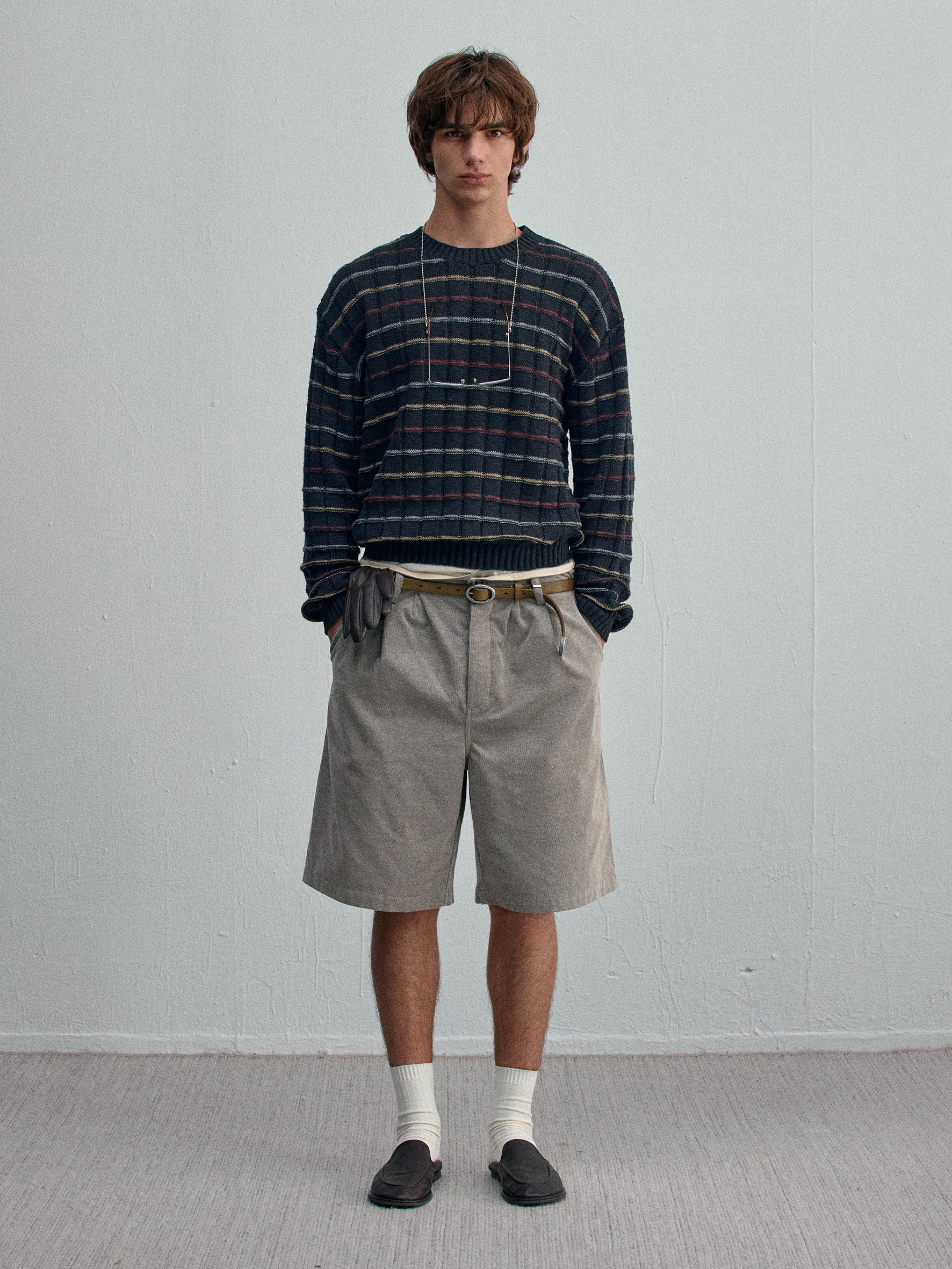 012 - Wesley Heritage Jacquard Pullover