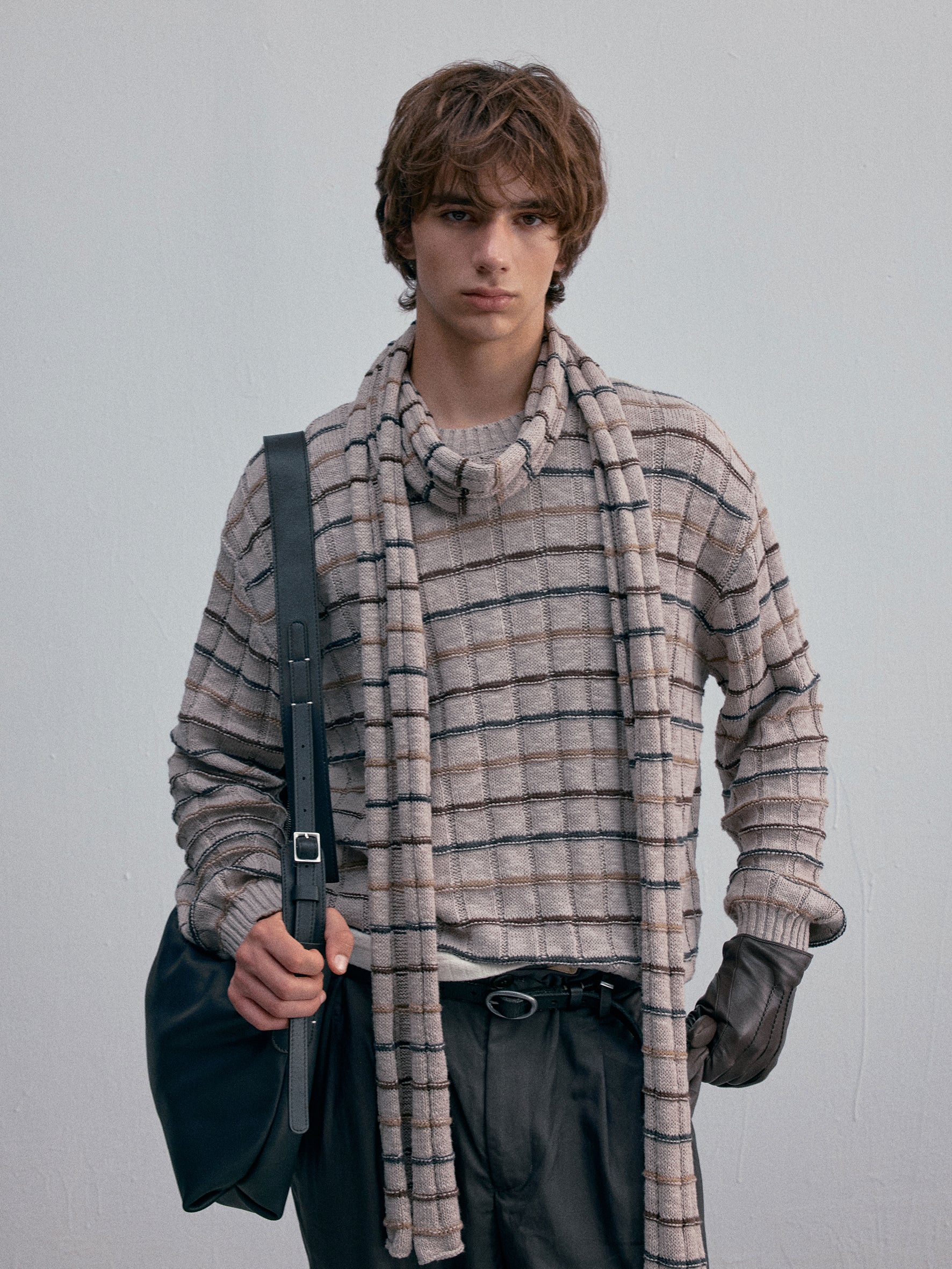 012 - Wesley Heritage Jacquard Pullover