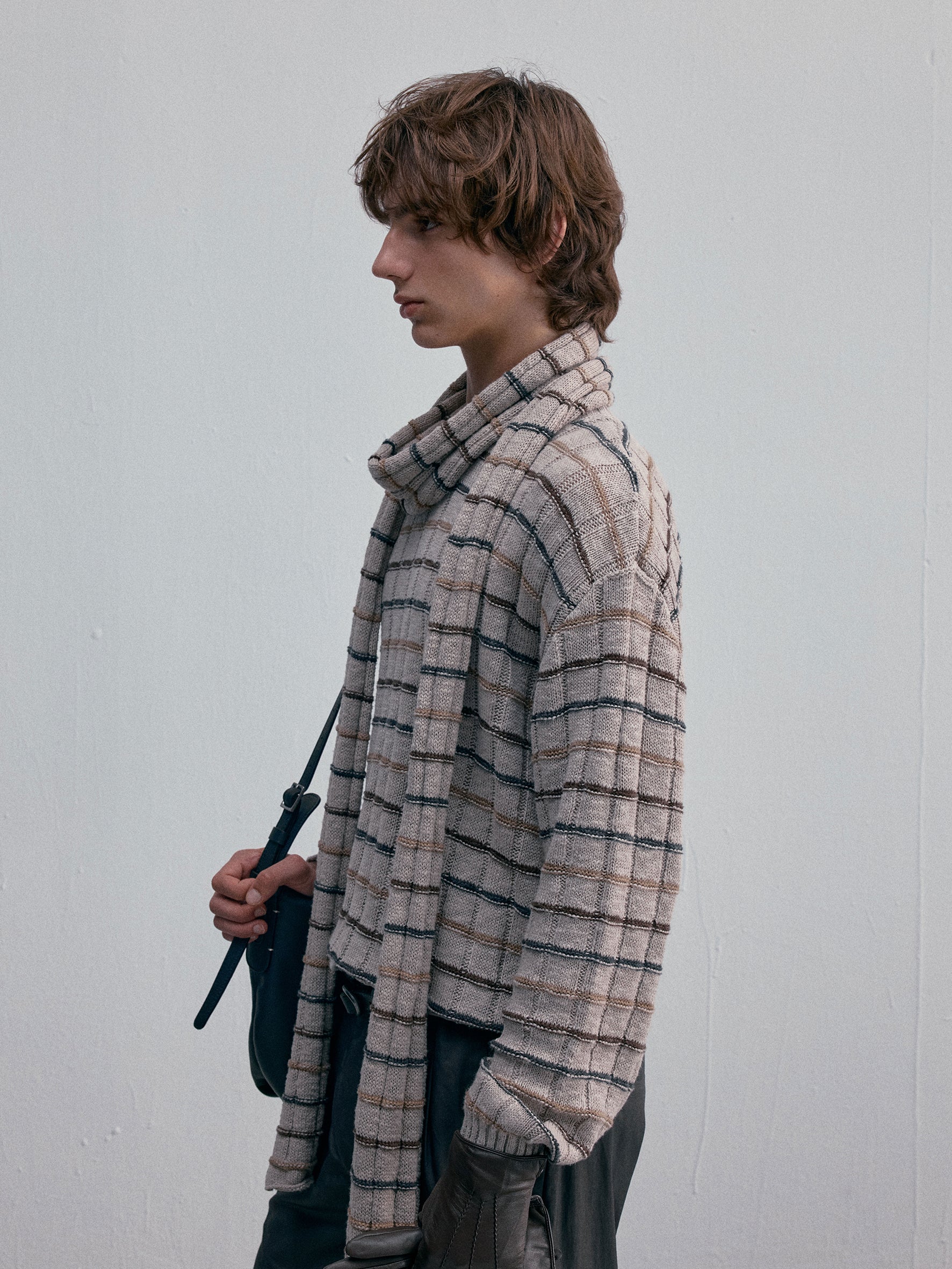 012 - Wesley Heritage Jacquard Pullover