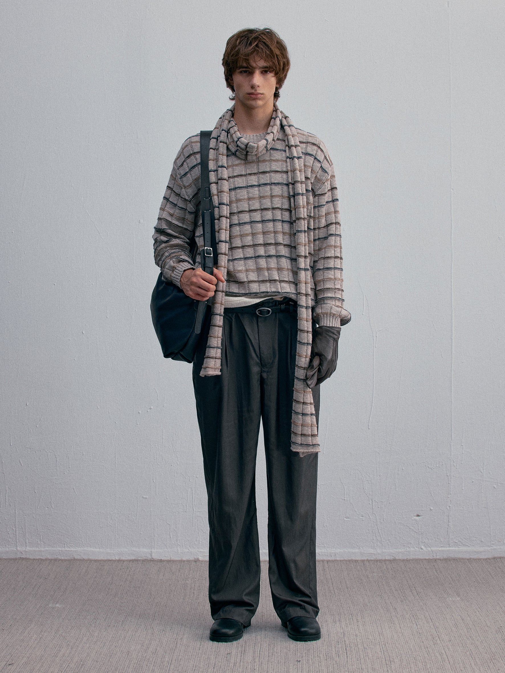 012 - Wesley Heritage Jacquard Pullover