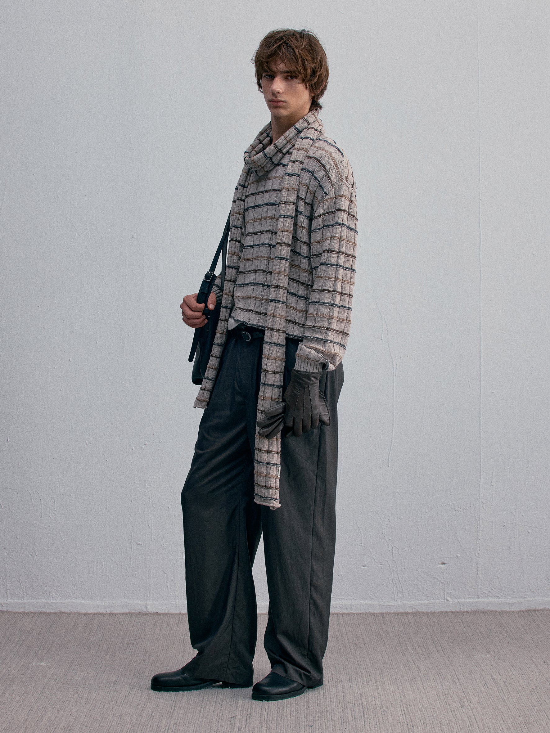 012 - Wesley Heritage Jacquard Pullover