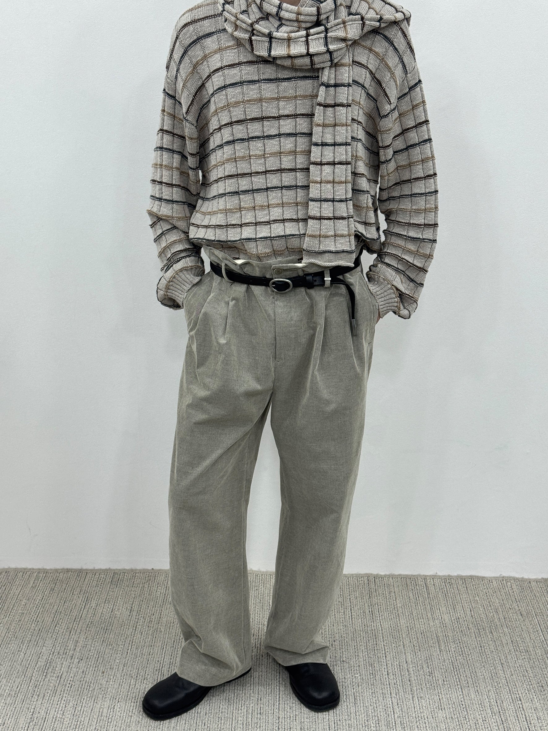012 - Wesley Heritage Jacquard Pullover