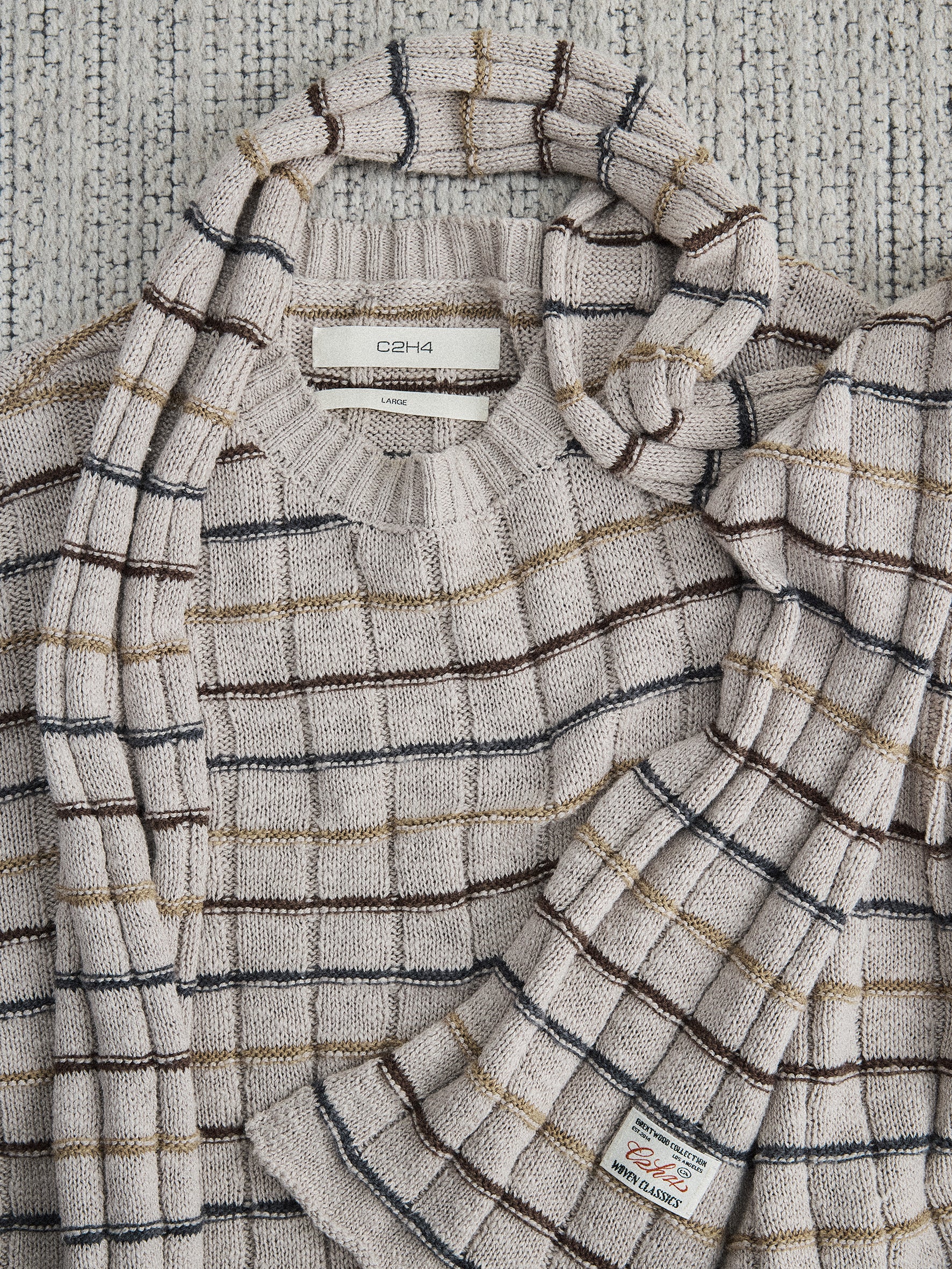 012 - Wesley Heritage Jacquard Pullover