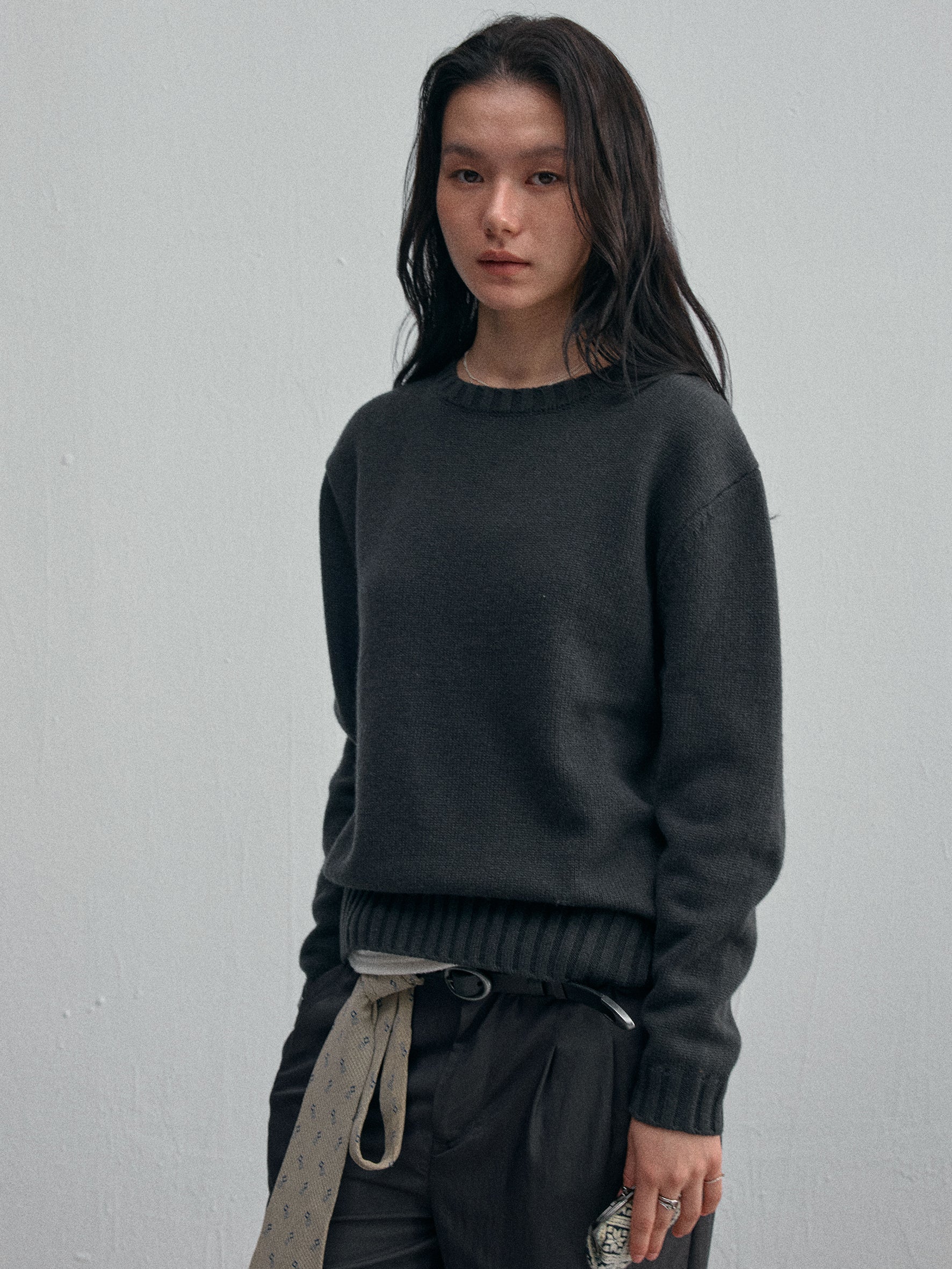 012 - Quiet Night Knit Sweater