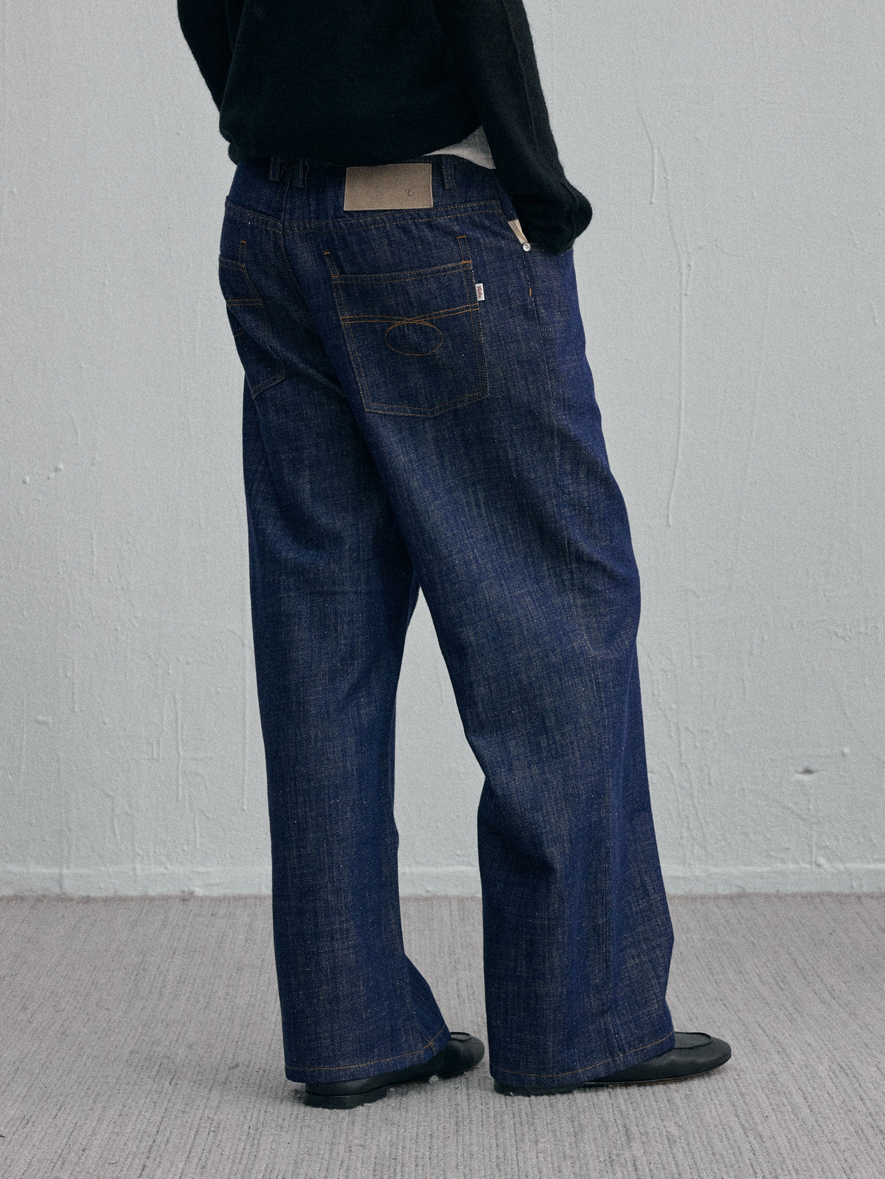 012 - Los Feliz Market Relaxed Drop-Crotch Jeans