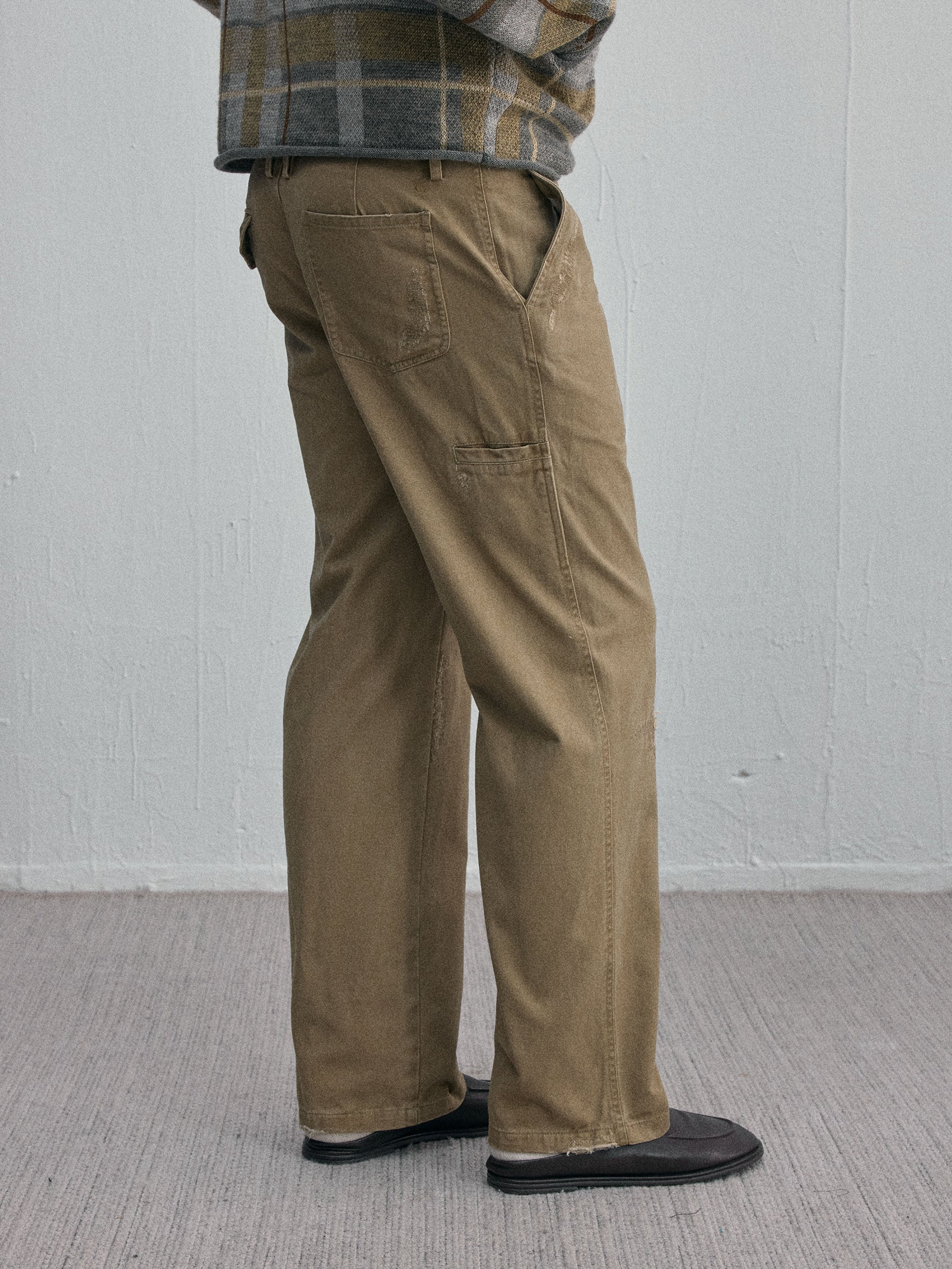 012 - The Mechanic Distressed Cargo Pants