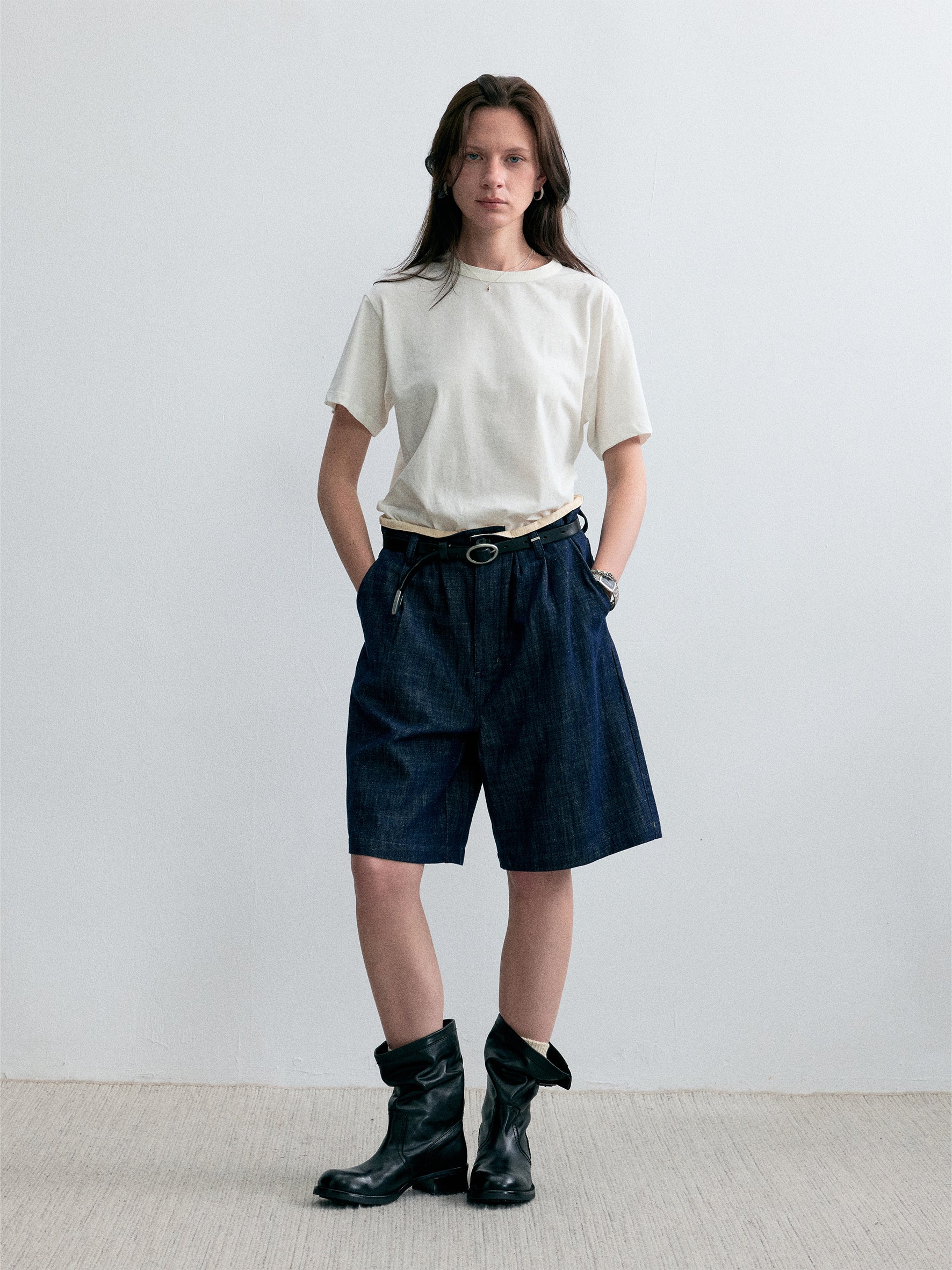 012 - North Hollywood Relaxed Mid-Length Shorts