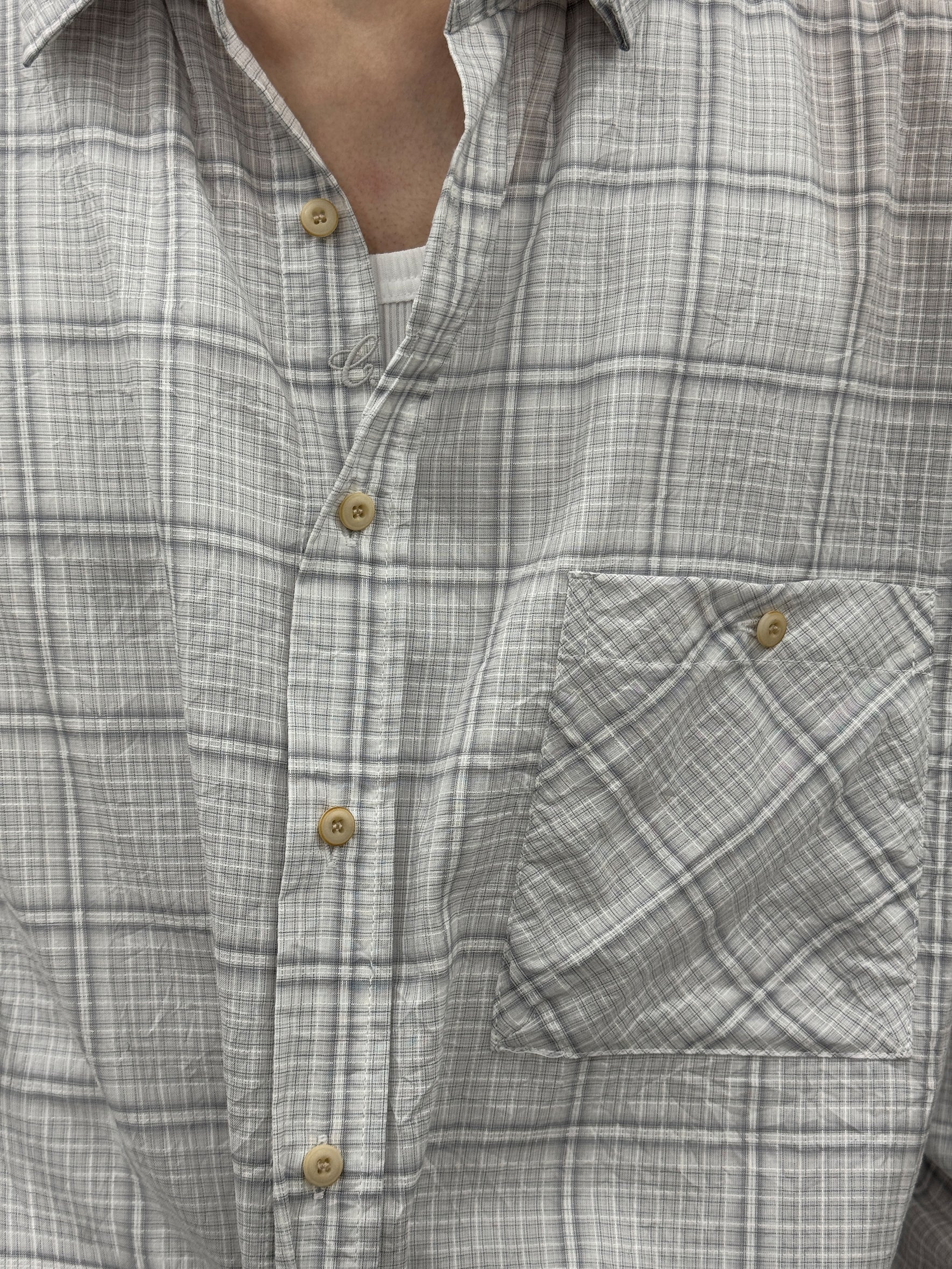 012 - Old Time Wardrobe Wrinkled Shirt