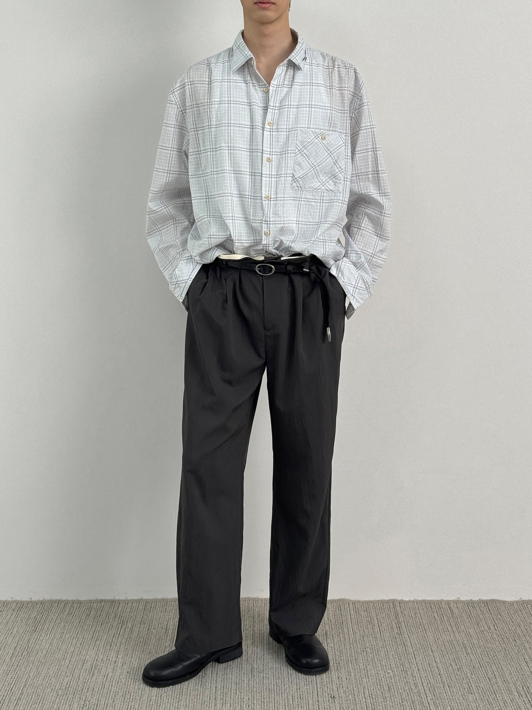 012 - Old Time Wardrobe Wrinkled Shirt