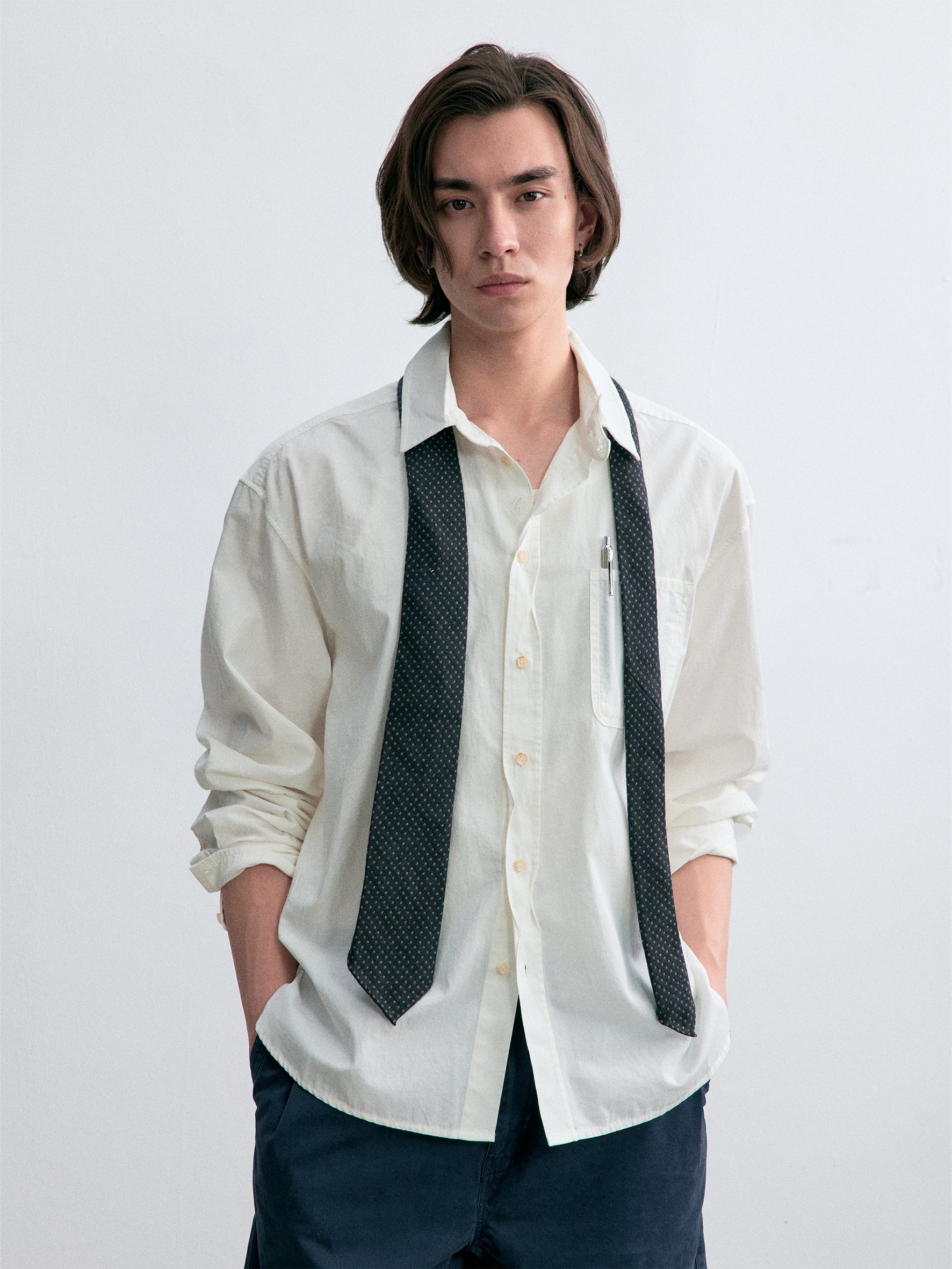 012 - Writer’s Minimal Wrinkled Shirt