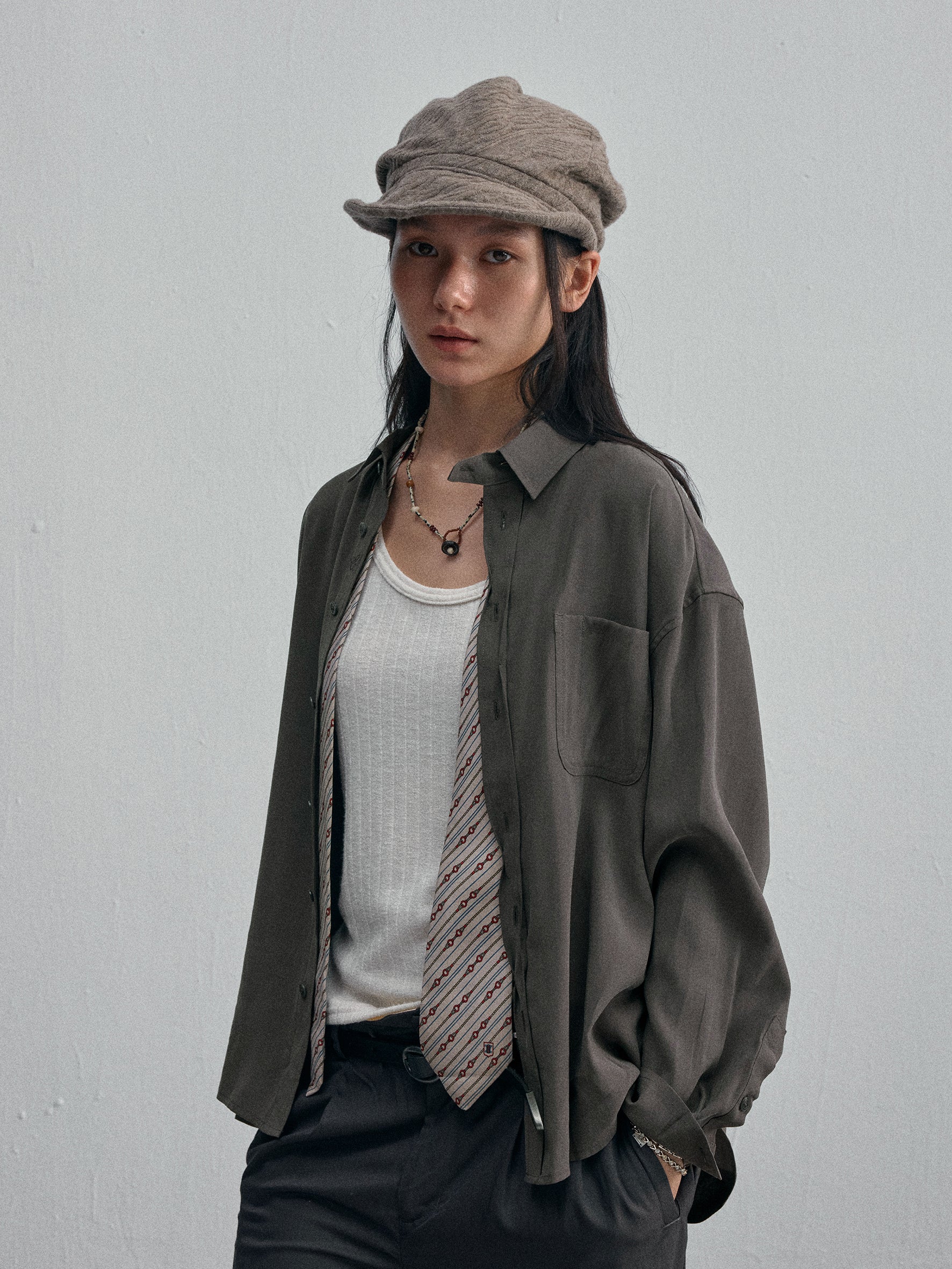 012 - Founder’s Minimal Drape Shirt